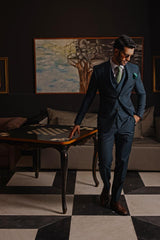 Bottle Green 3 Piece Suit.