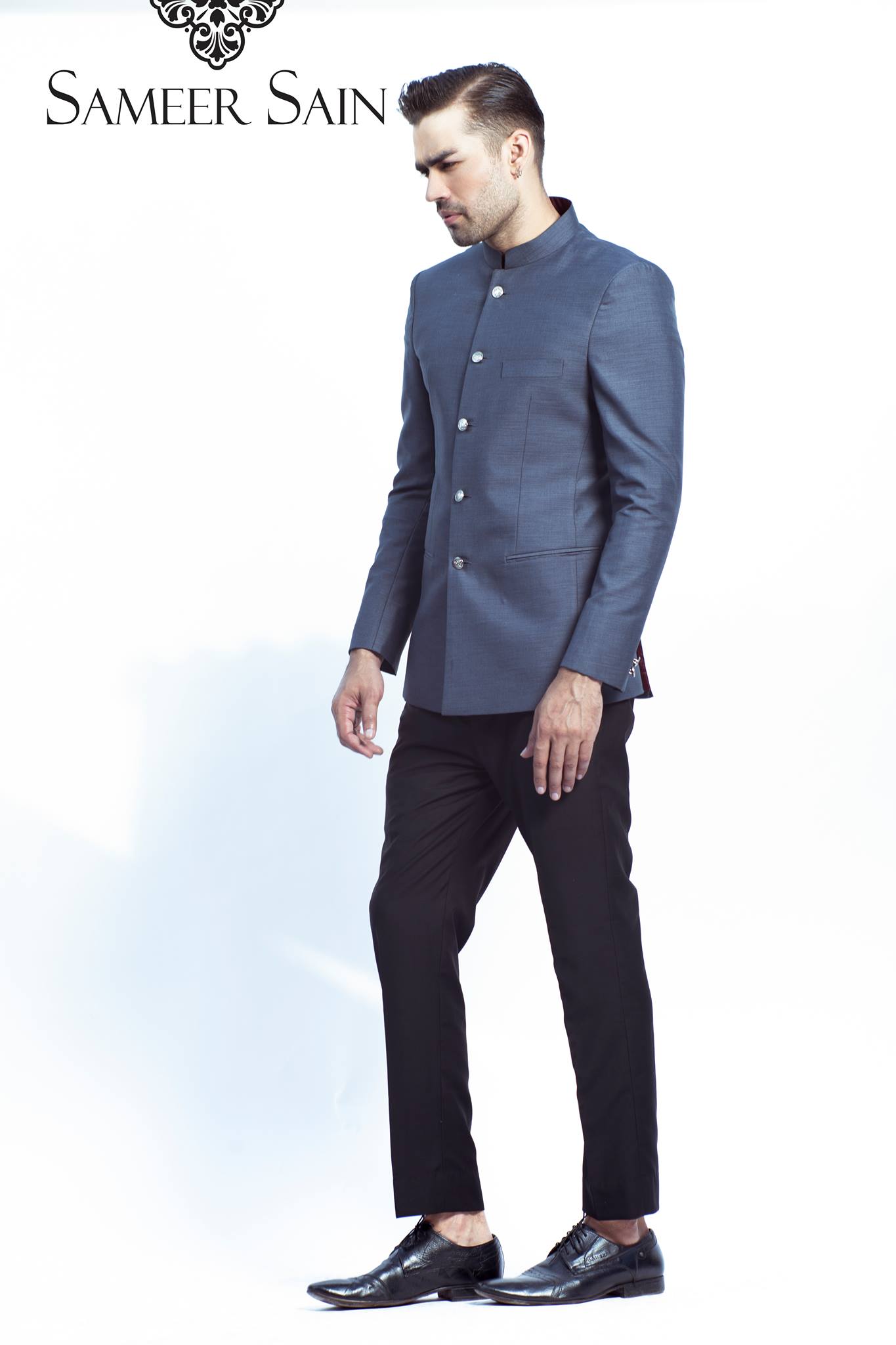 Charcoal grey Prince Coat
