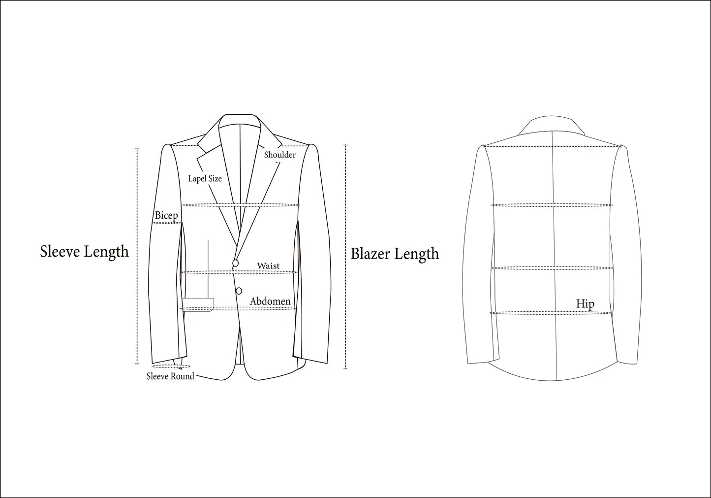 Three-Piece Suit — Stitching Only