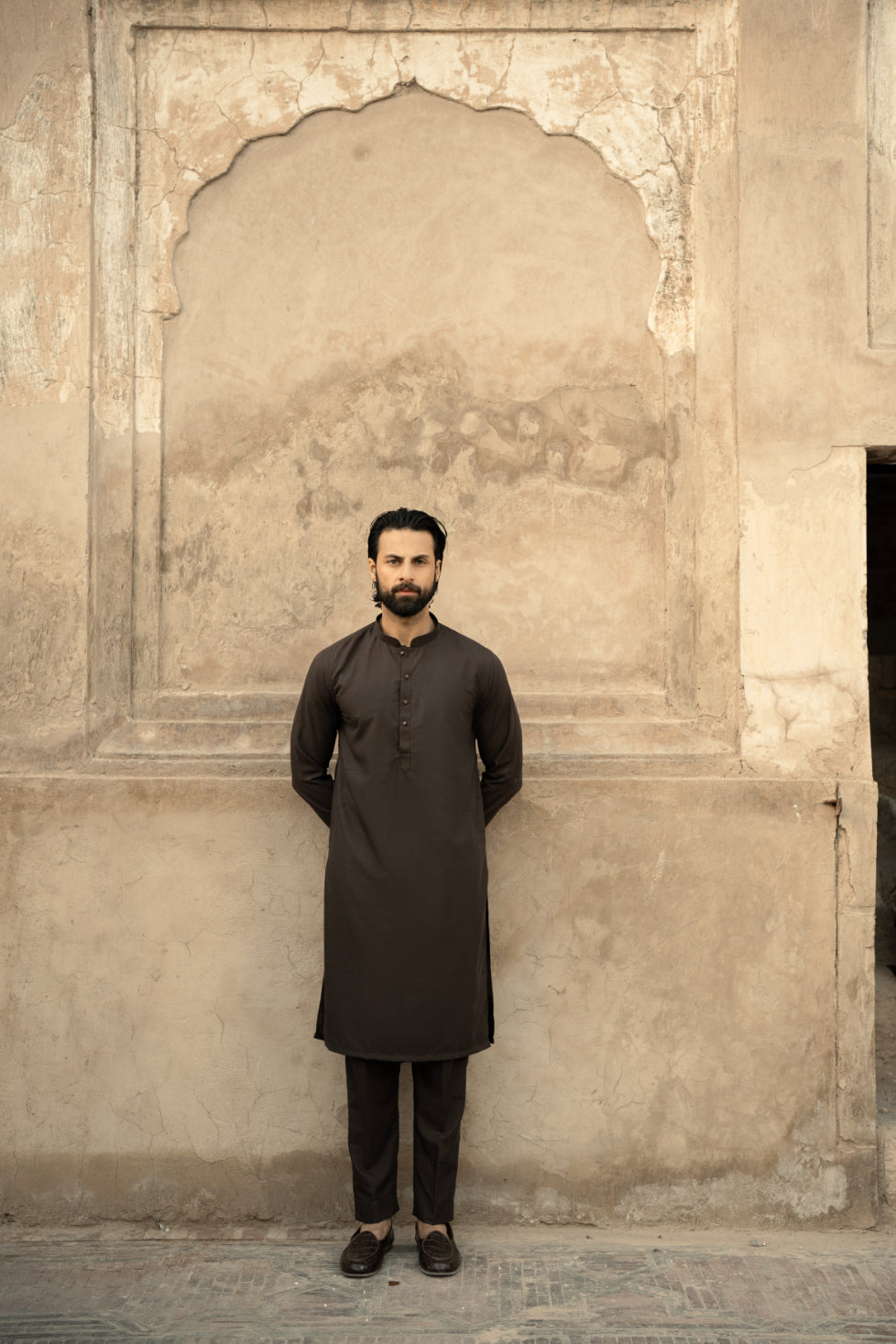 Mocha Brown Kurta Trouser
