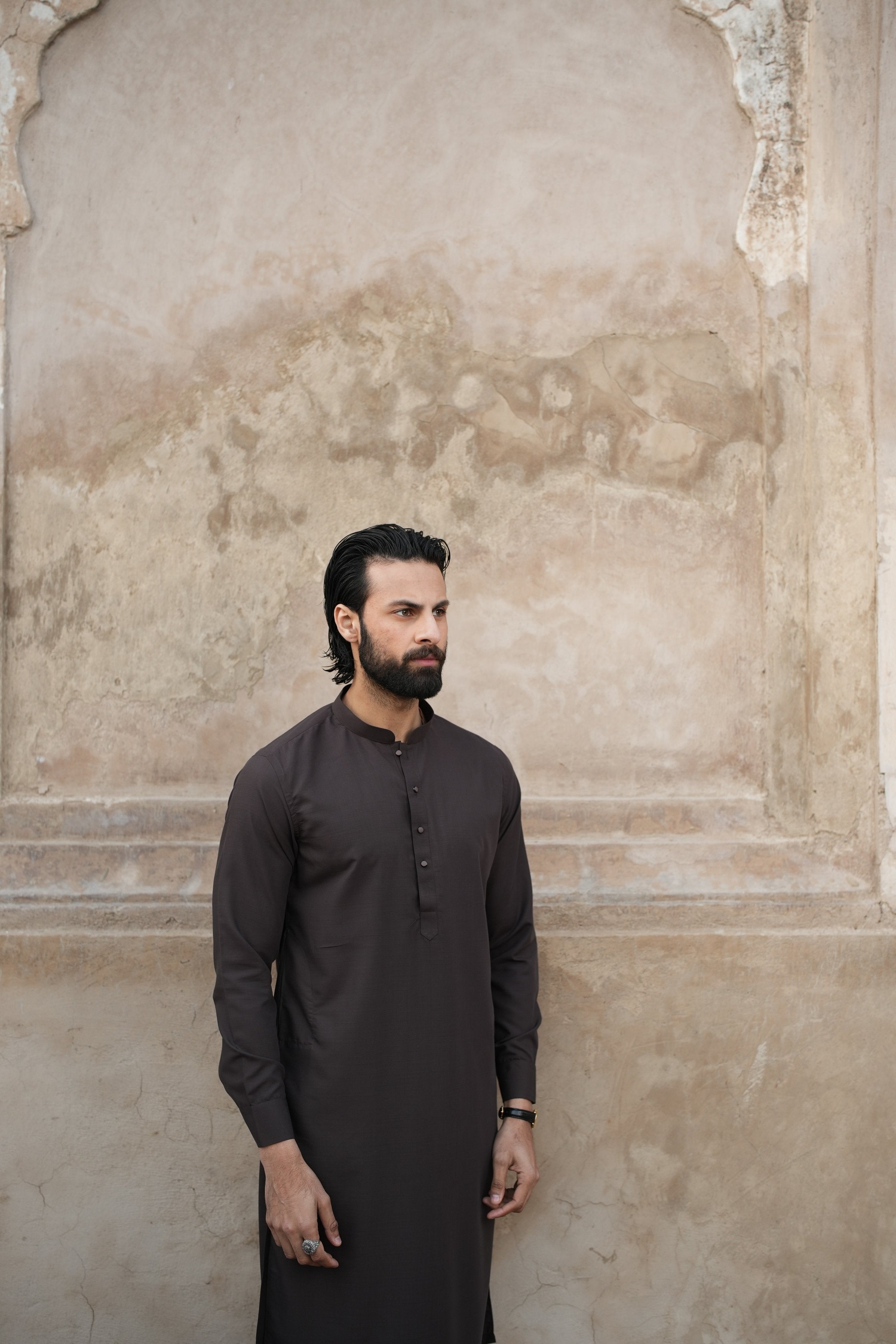 Mocha Brown Kurta Trouser.