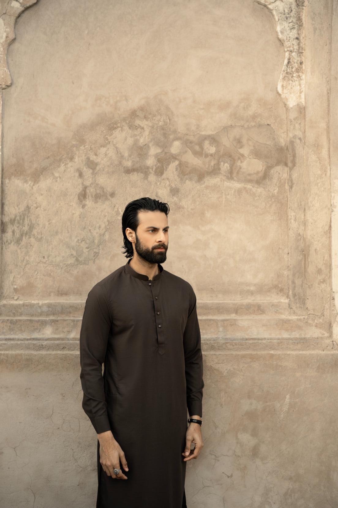 Mocha Brown Kurta Trouser