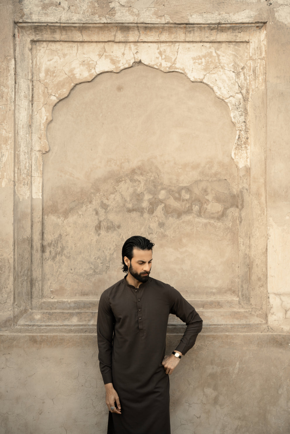 Mocha Brown Kurta Trouser