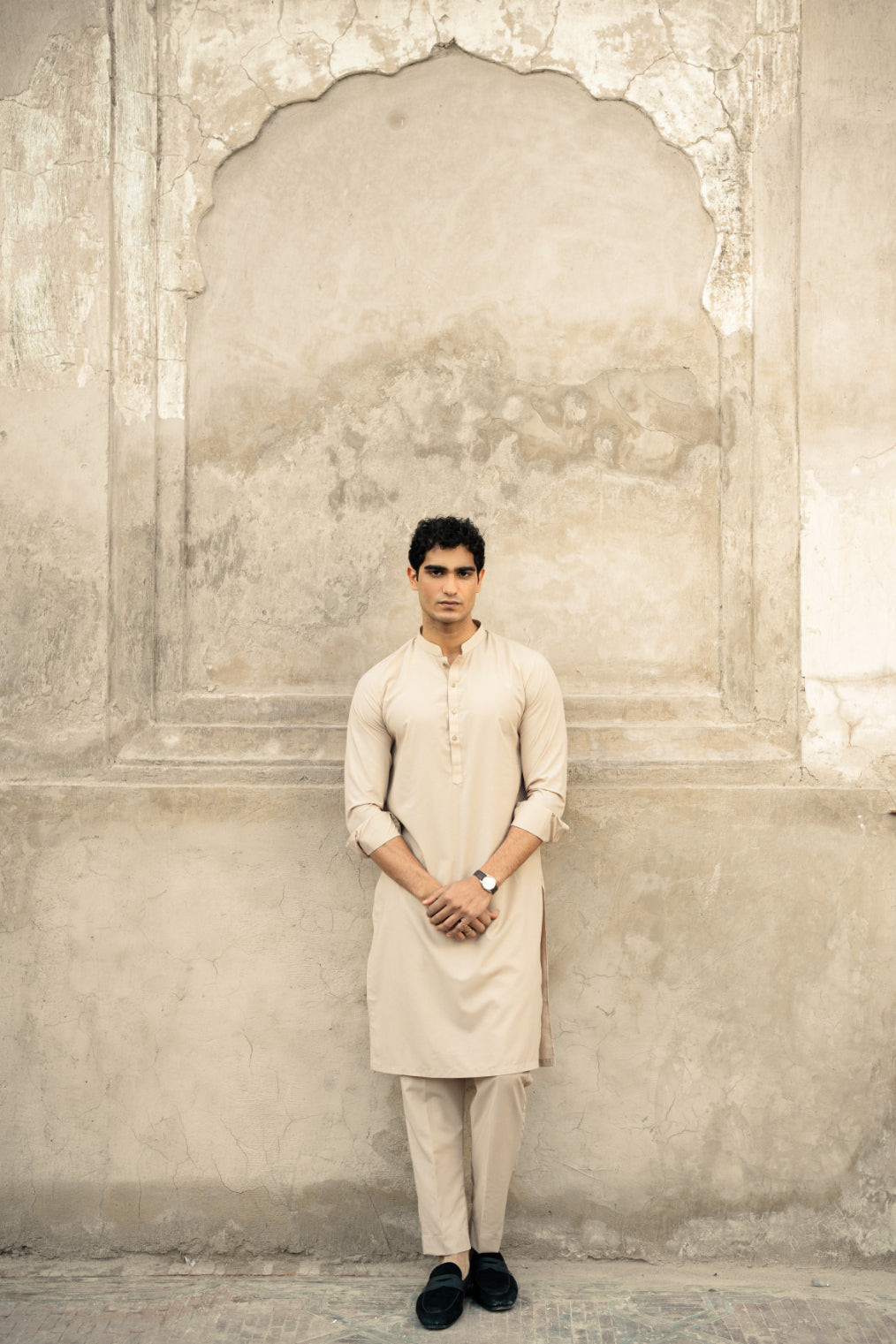 Warm Sand Kurta Trouser