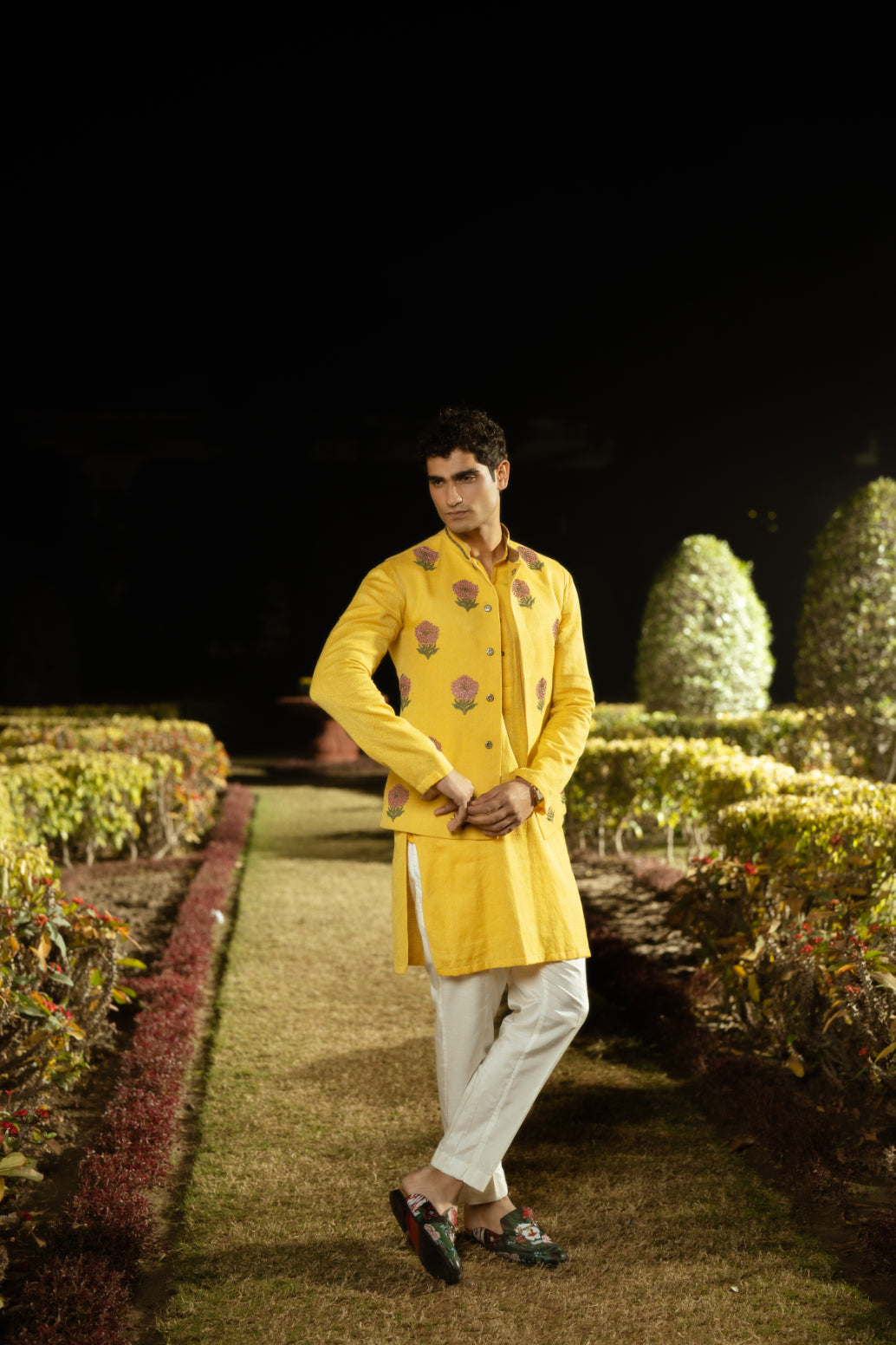 Mustard Gold Waistcoat