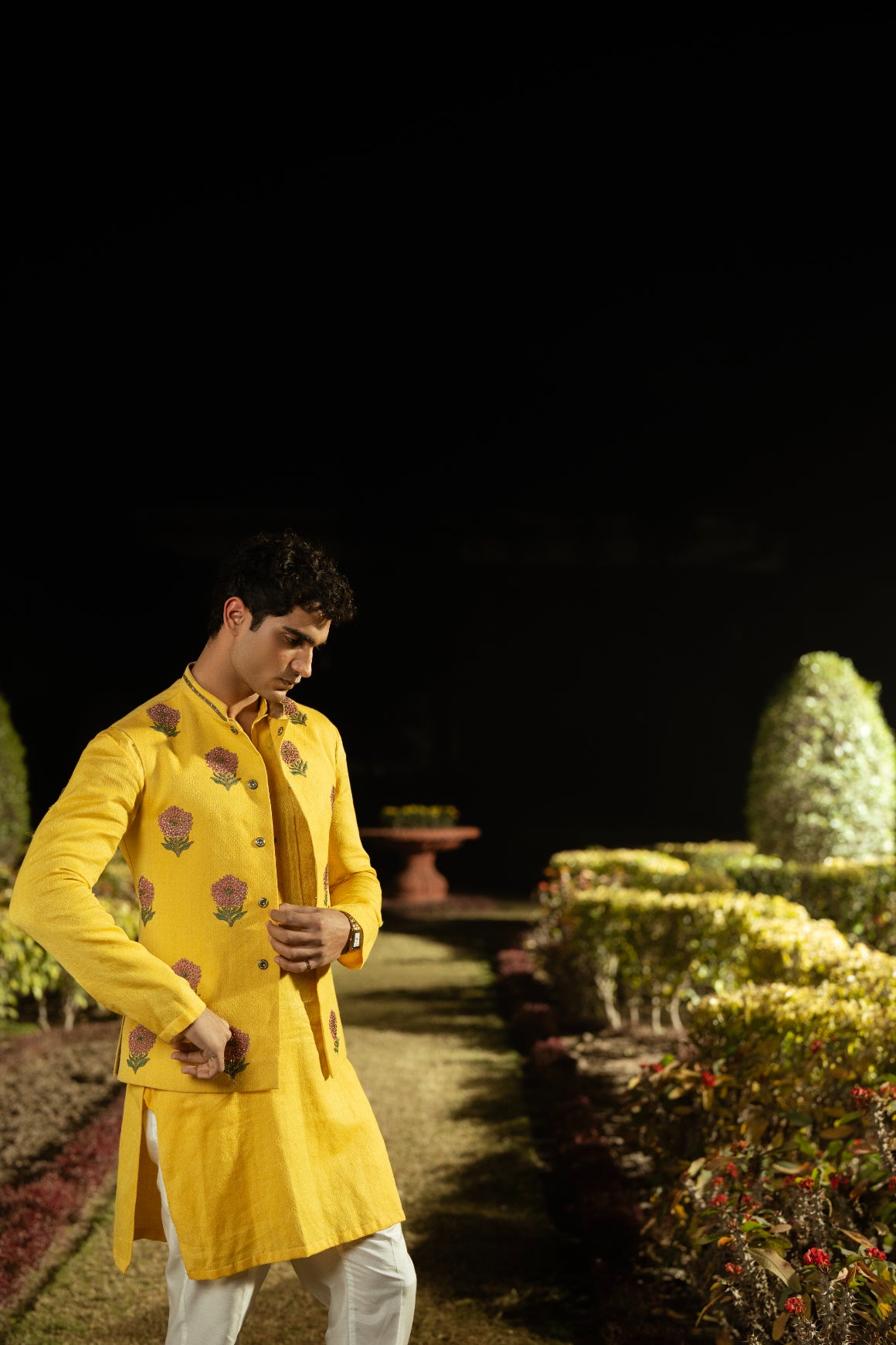 Mustard Gold Waistcoat