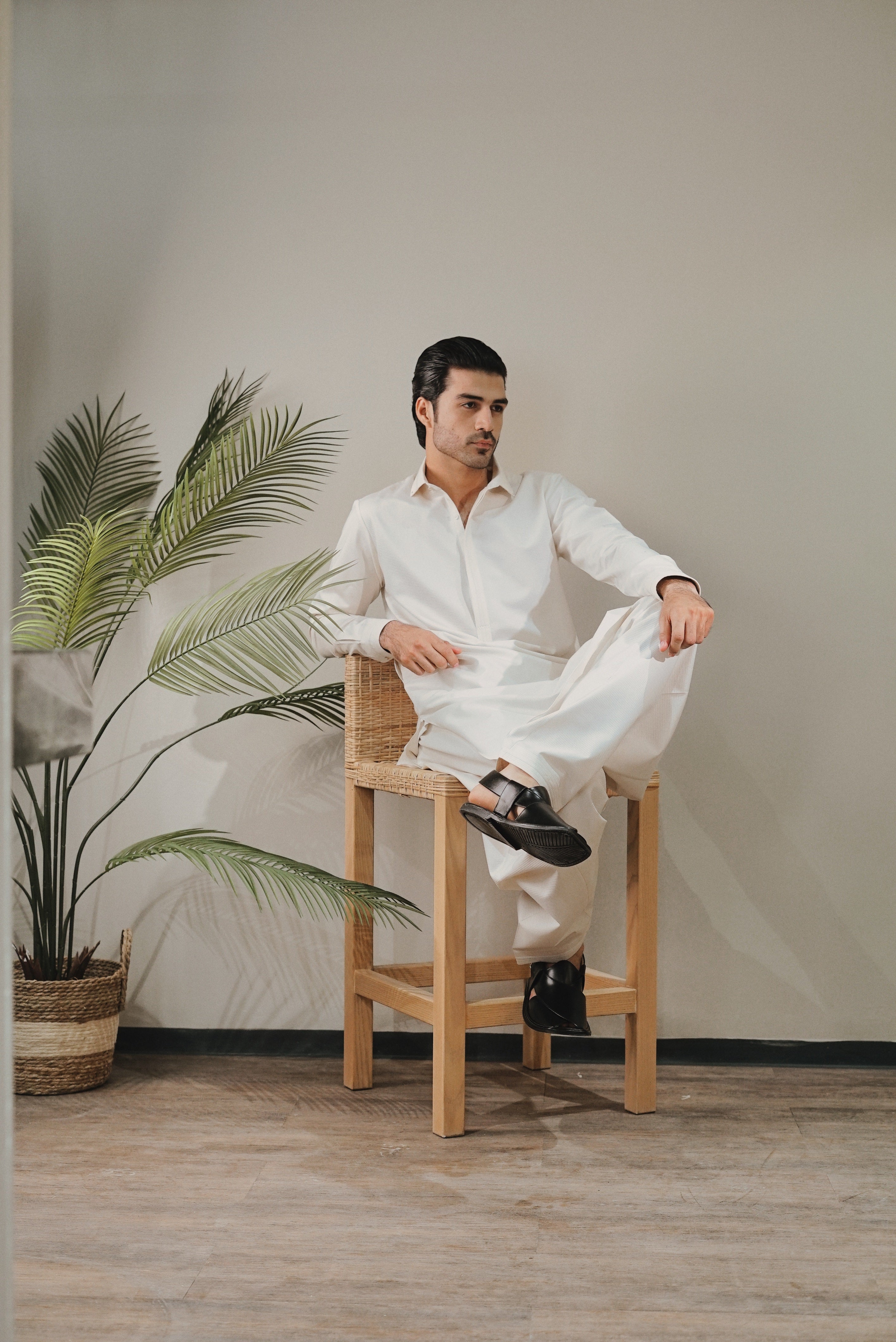 Luthai Supreme Cotton – Self Texture Boski Colour