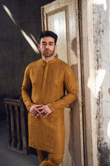 Rusted Copper-Kurta trouser