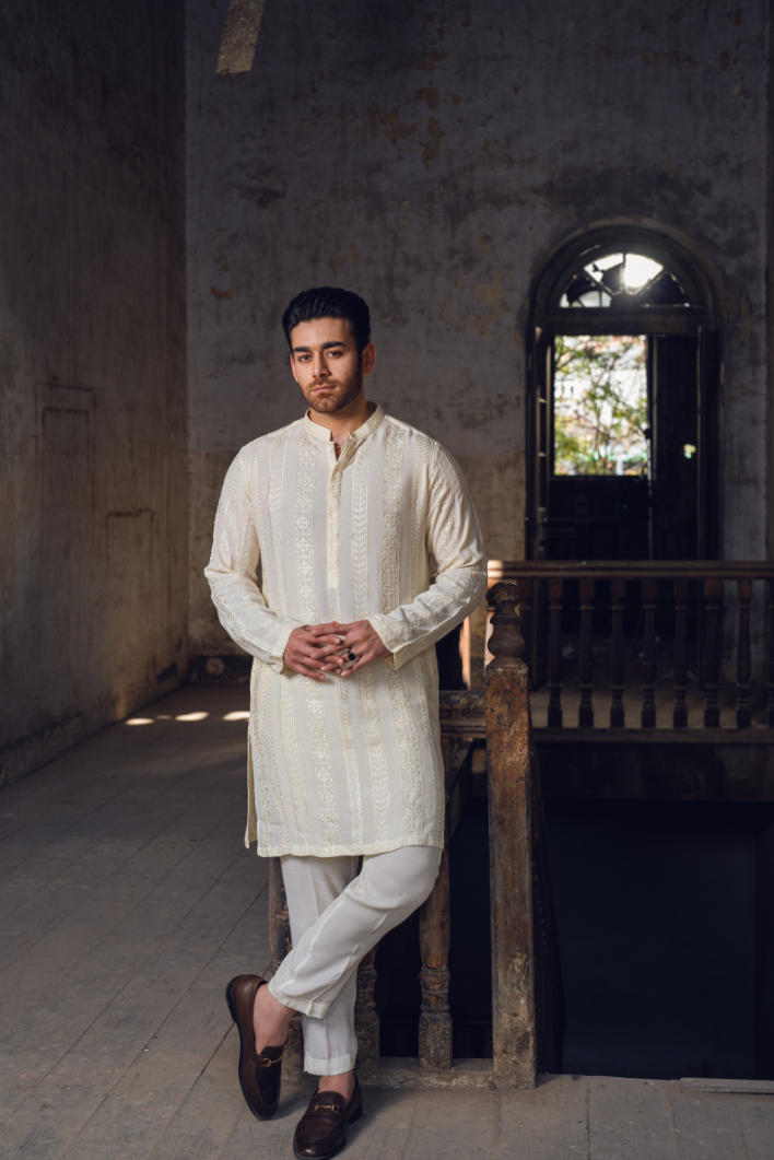 Boski colour Kurta trouser