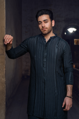 Turquorise blue  Kurta trouser