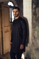 Black Kurta trouser