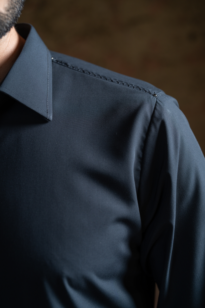 Dark Charcoal Grey Shalwar Kameez