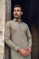 Sidewalk gray shalwar kameez