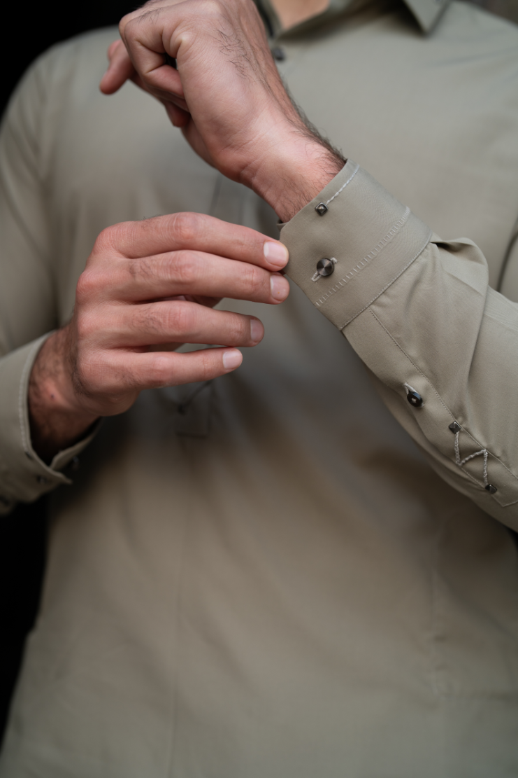 Sidewalk gray shalwar kameez