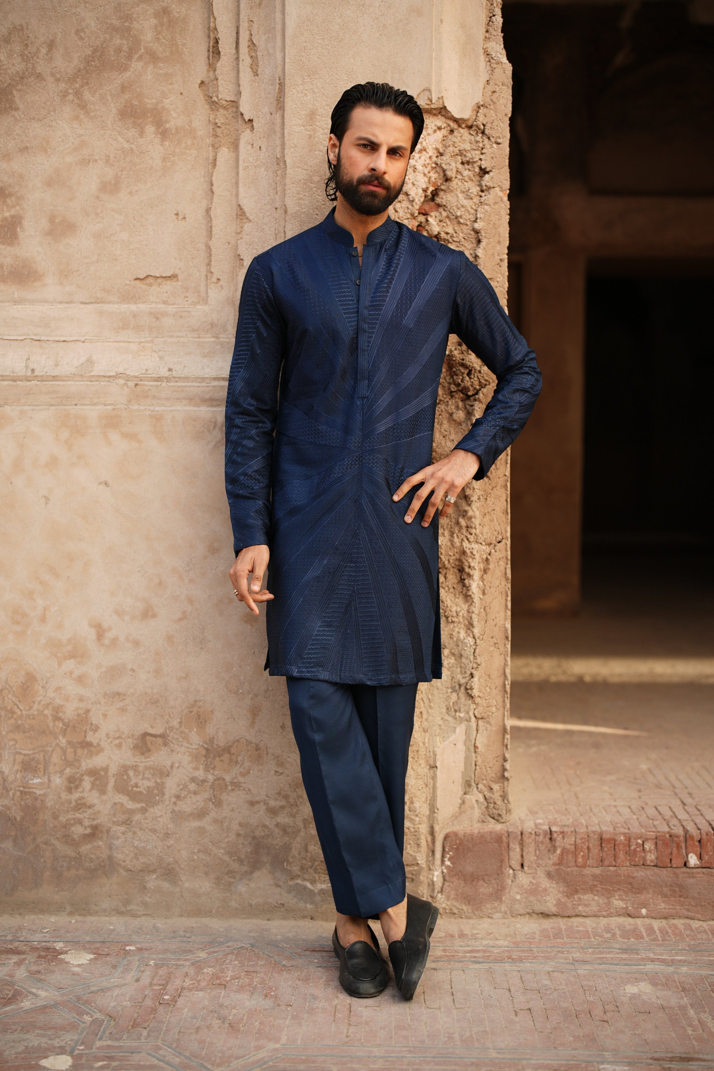 Aegean Teal Kurta Trouser.