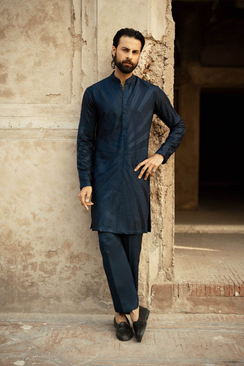 Aegean Teal Kurta Trouser