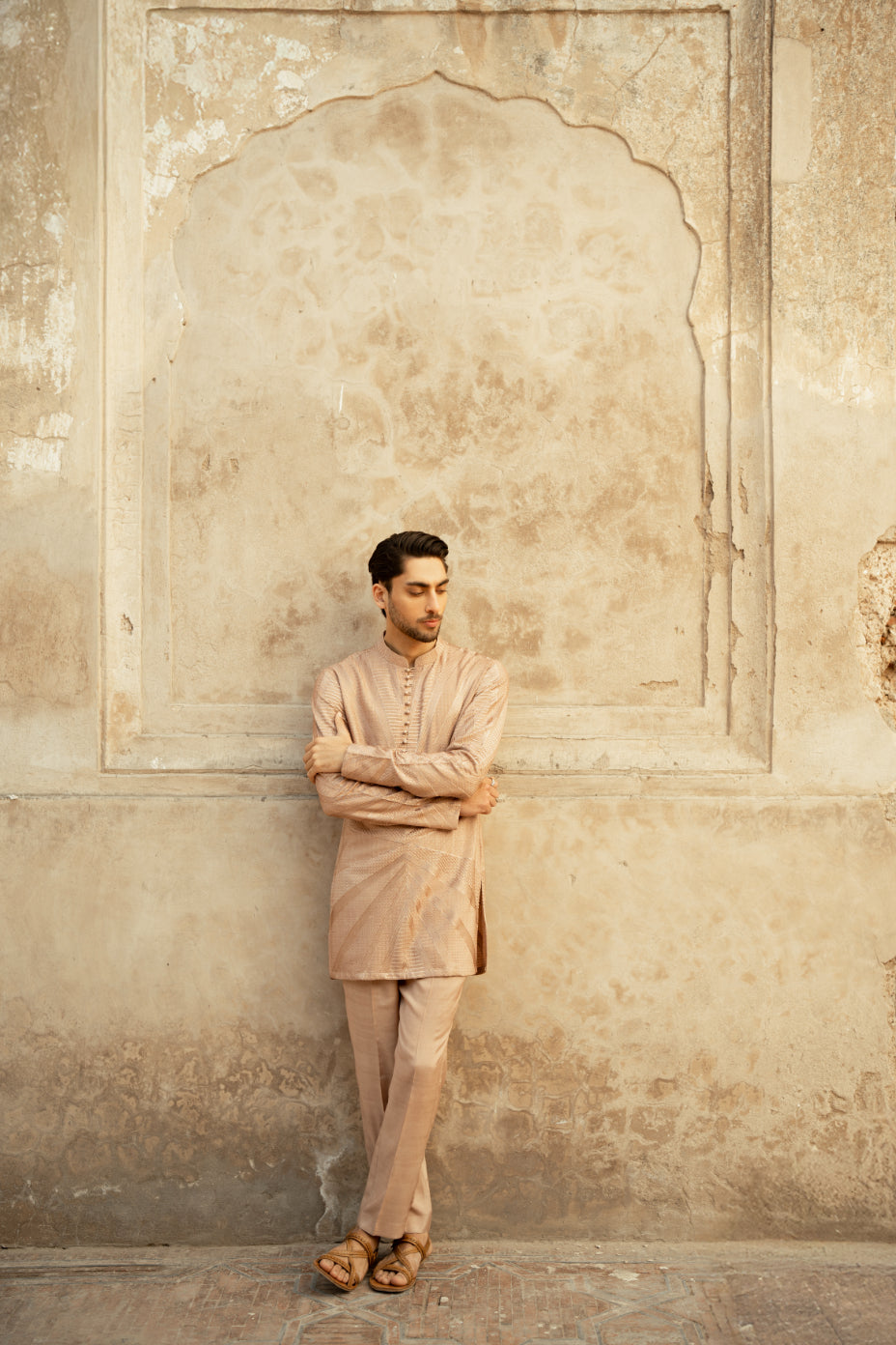 Kashmiri Blush Kurta Trouser