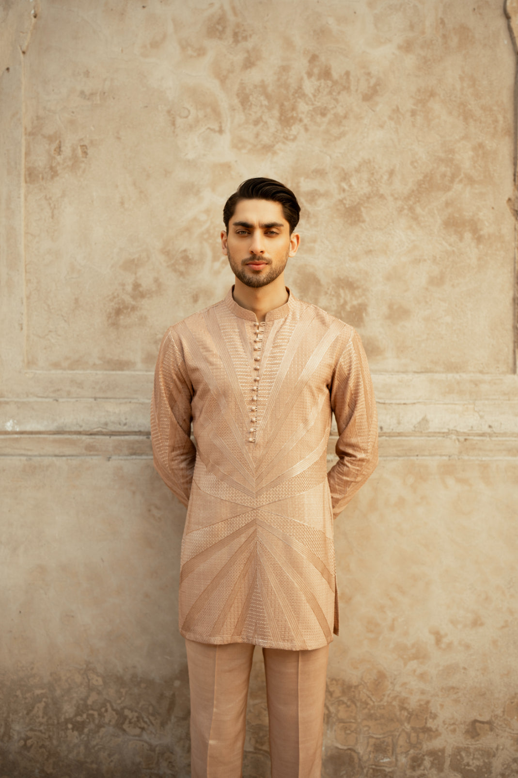 Kashmiri Blush Kurta Trouser