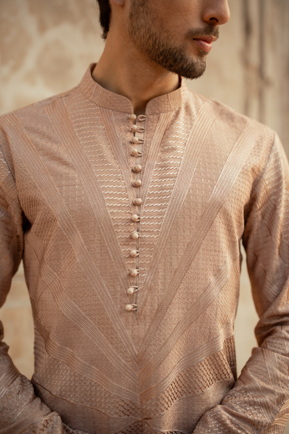 Kashmiri Blush Kurta Trouser