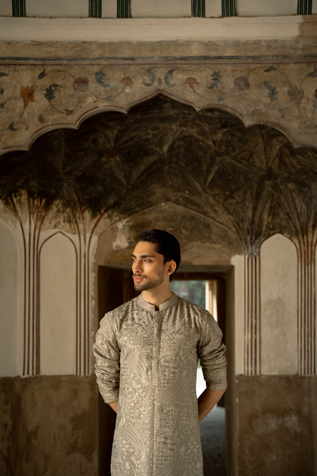 Antique Copper Kurta Trouser