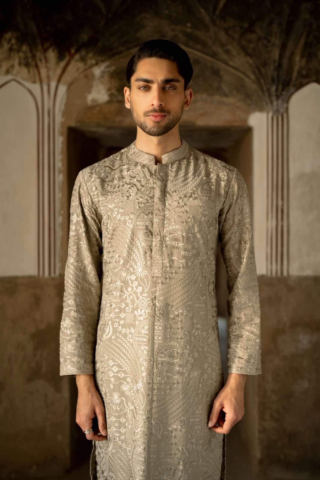 Antique Copper Kurta Trouser