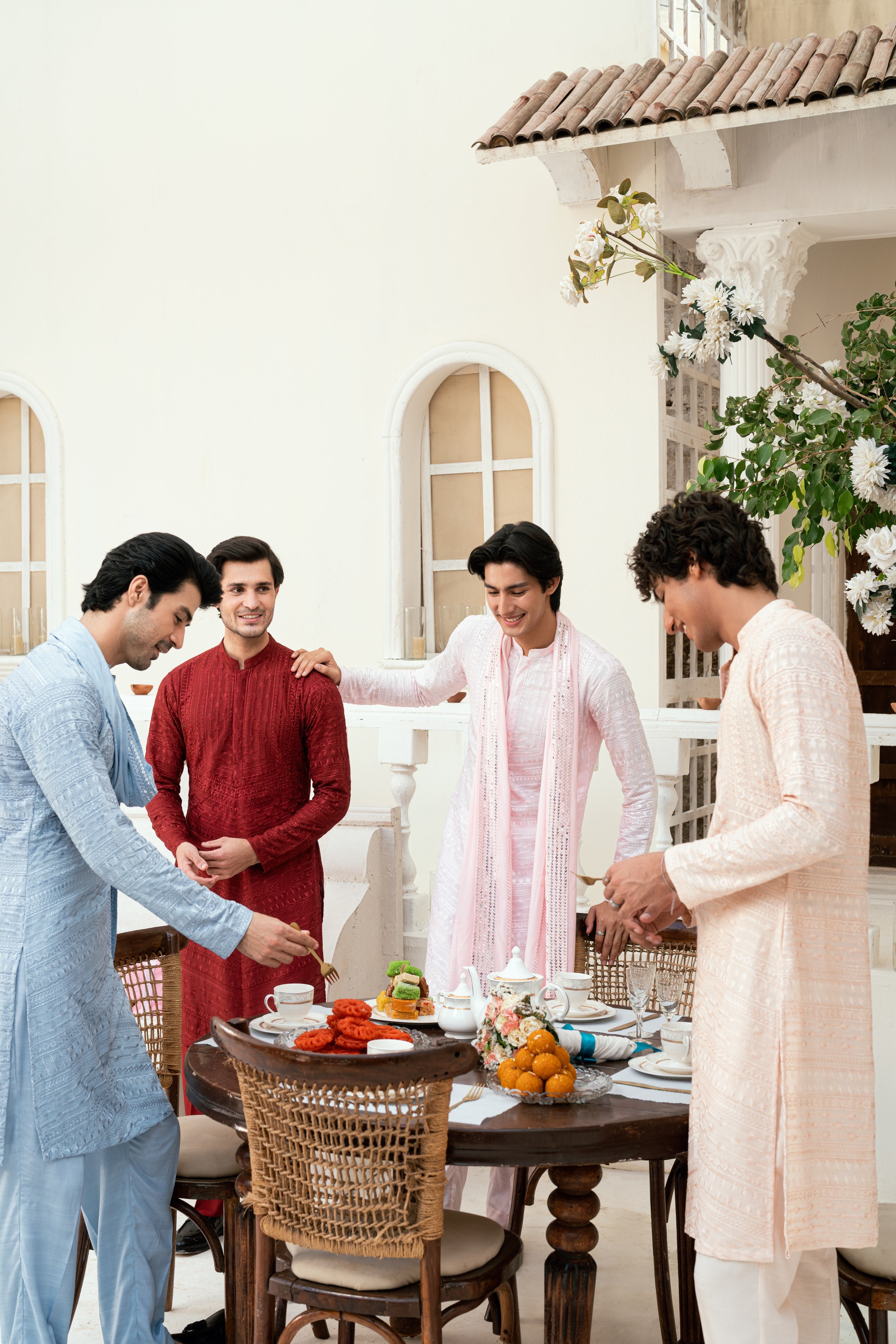 Deep maroon Kurta Trouser