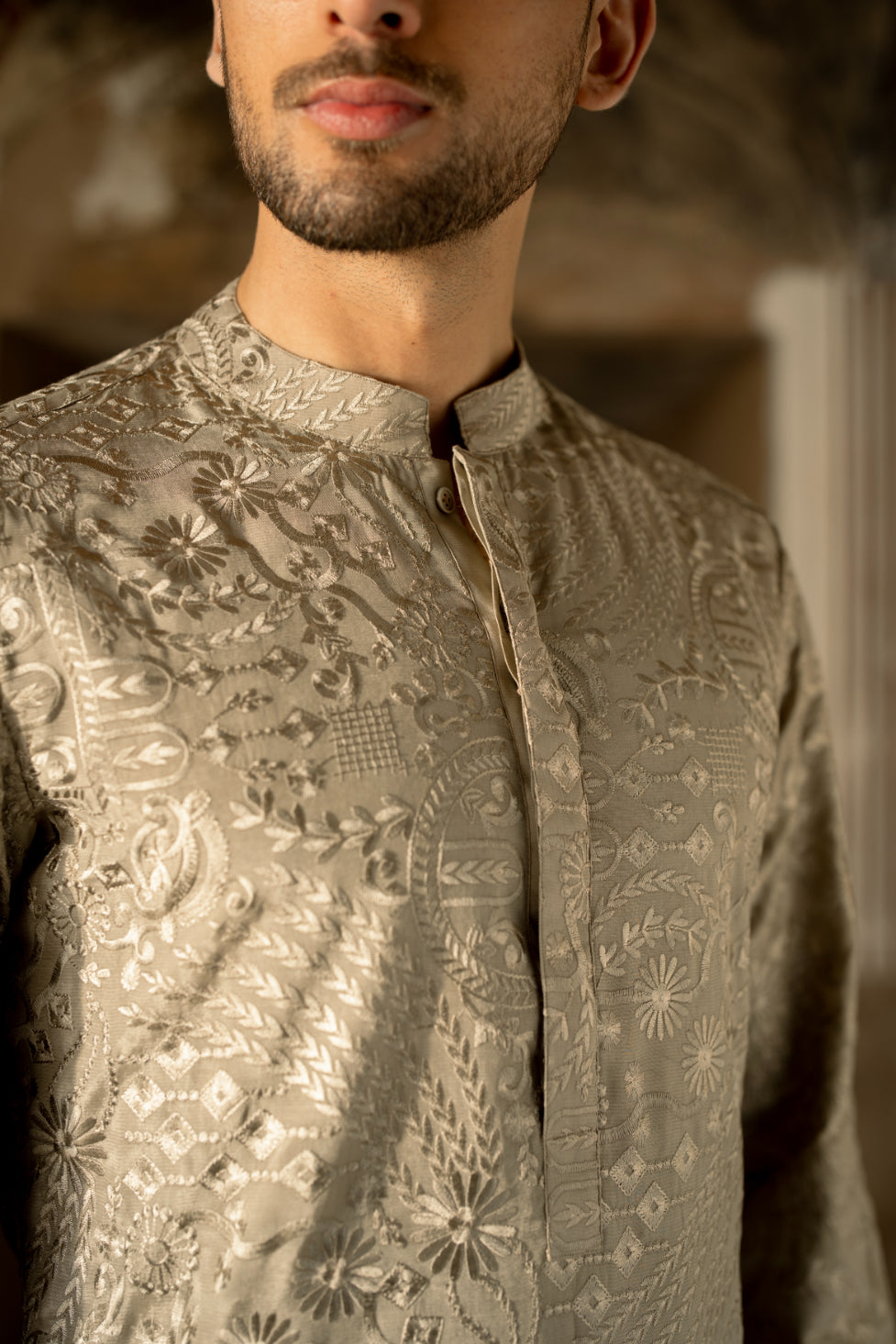 Antique Copper Kurta Trouser