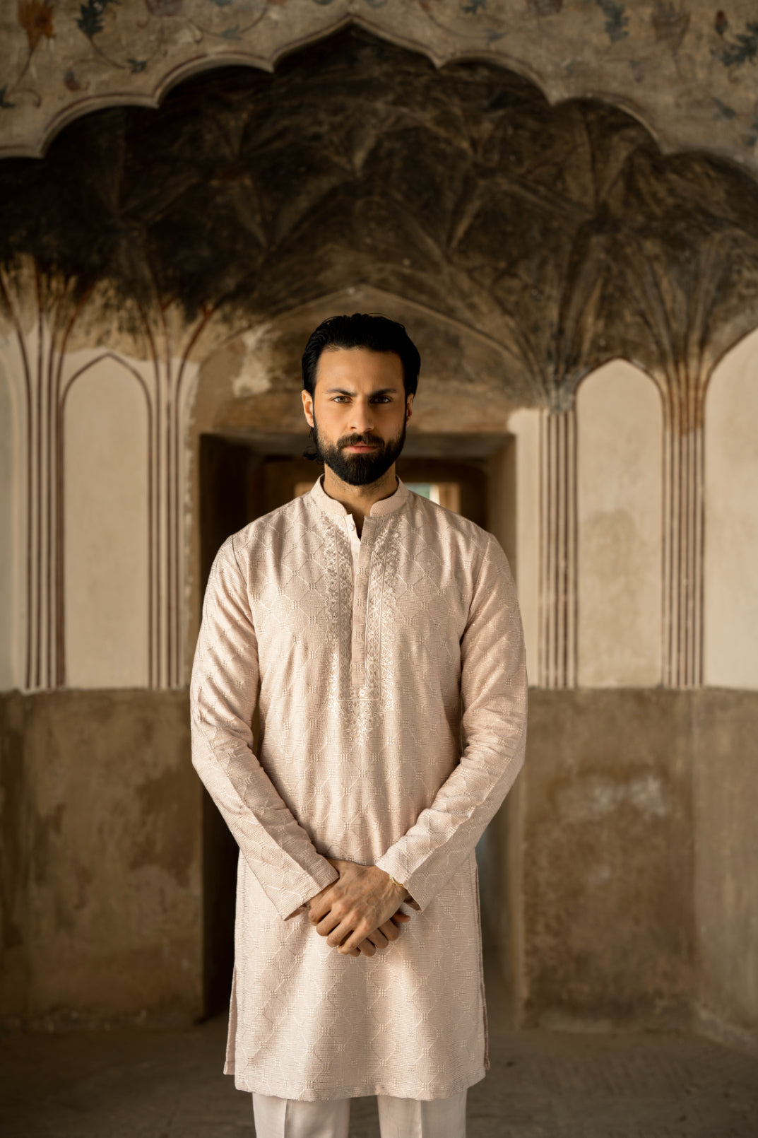 Pastel Bloom Kurta Trouser