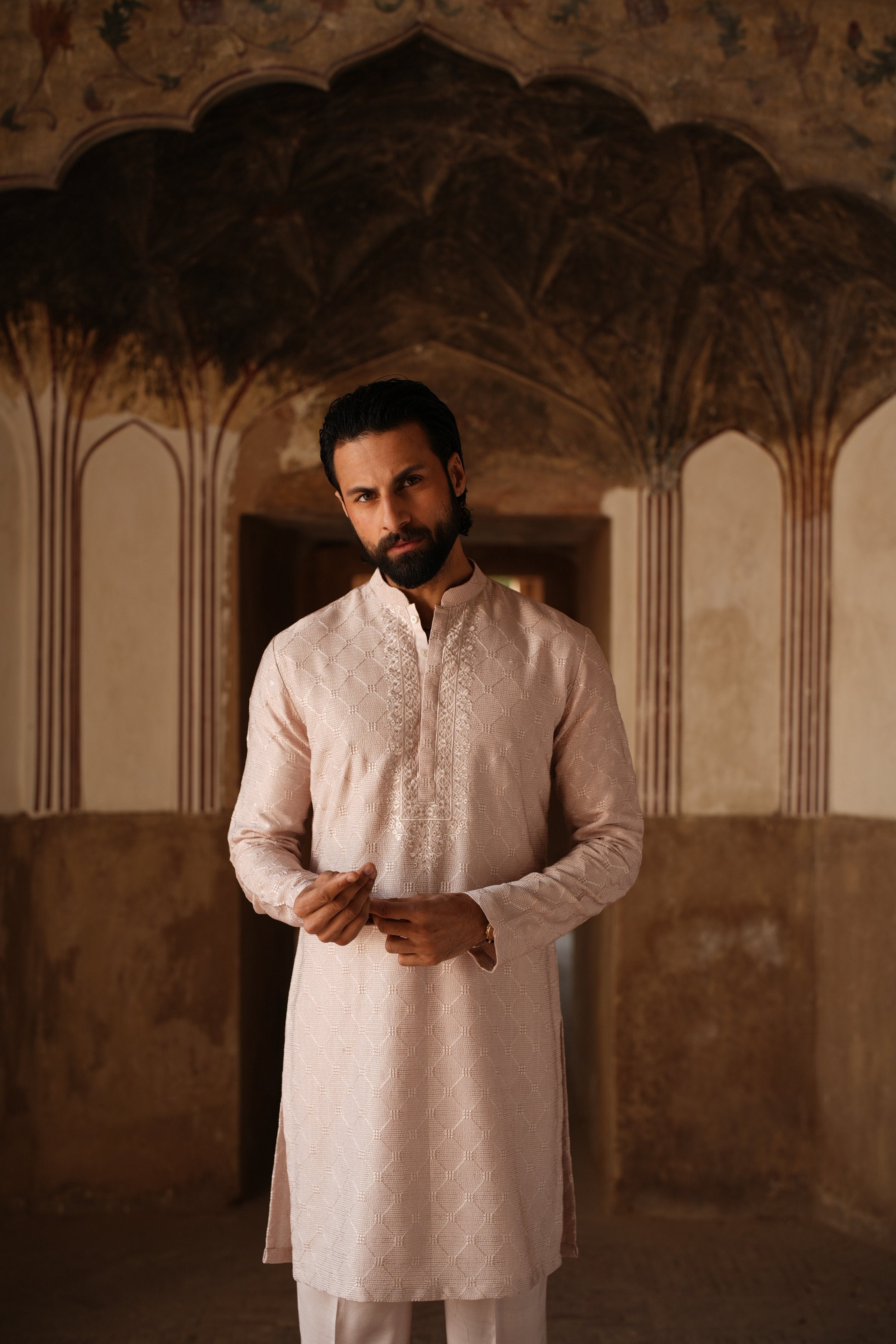 Pastel Bloom Kurta Trouser.