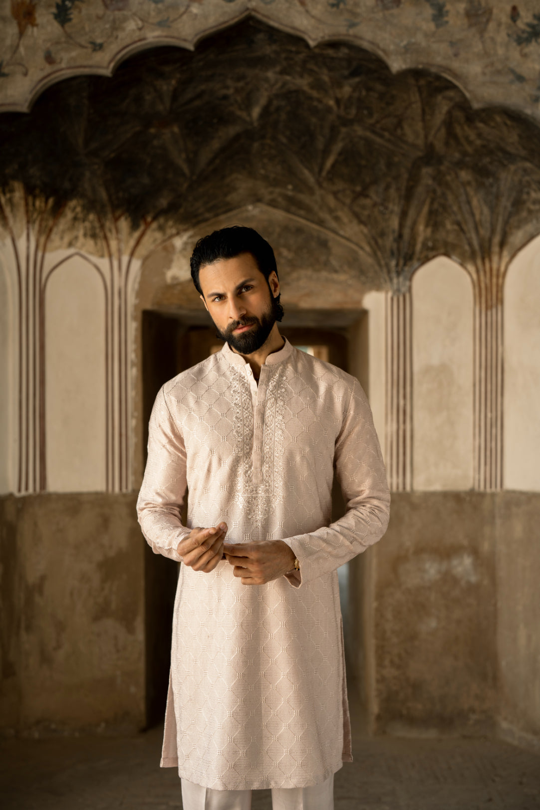 Pastel Bloom Kurta Trouser