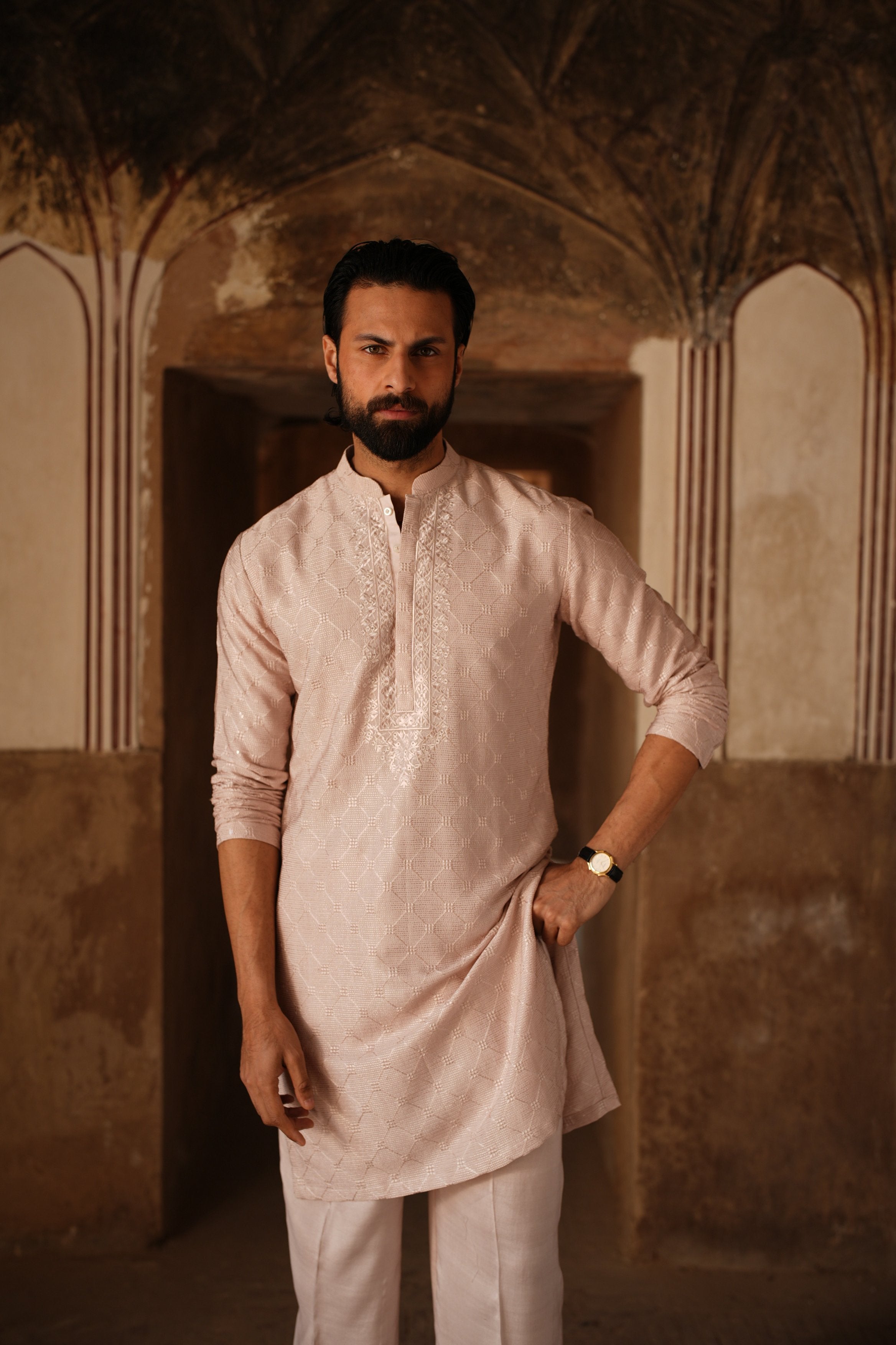 Pastel Bloom Kurta Trouser.