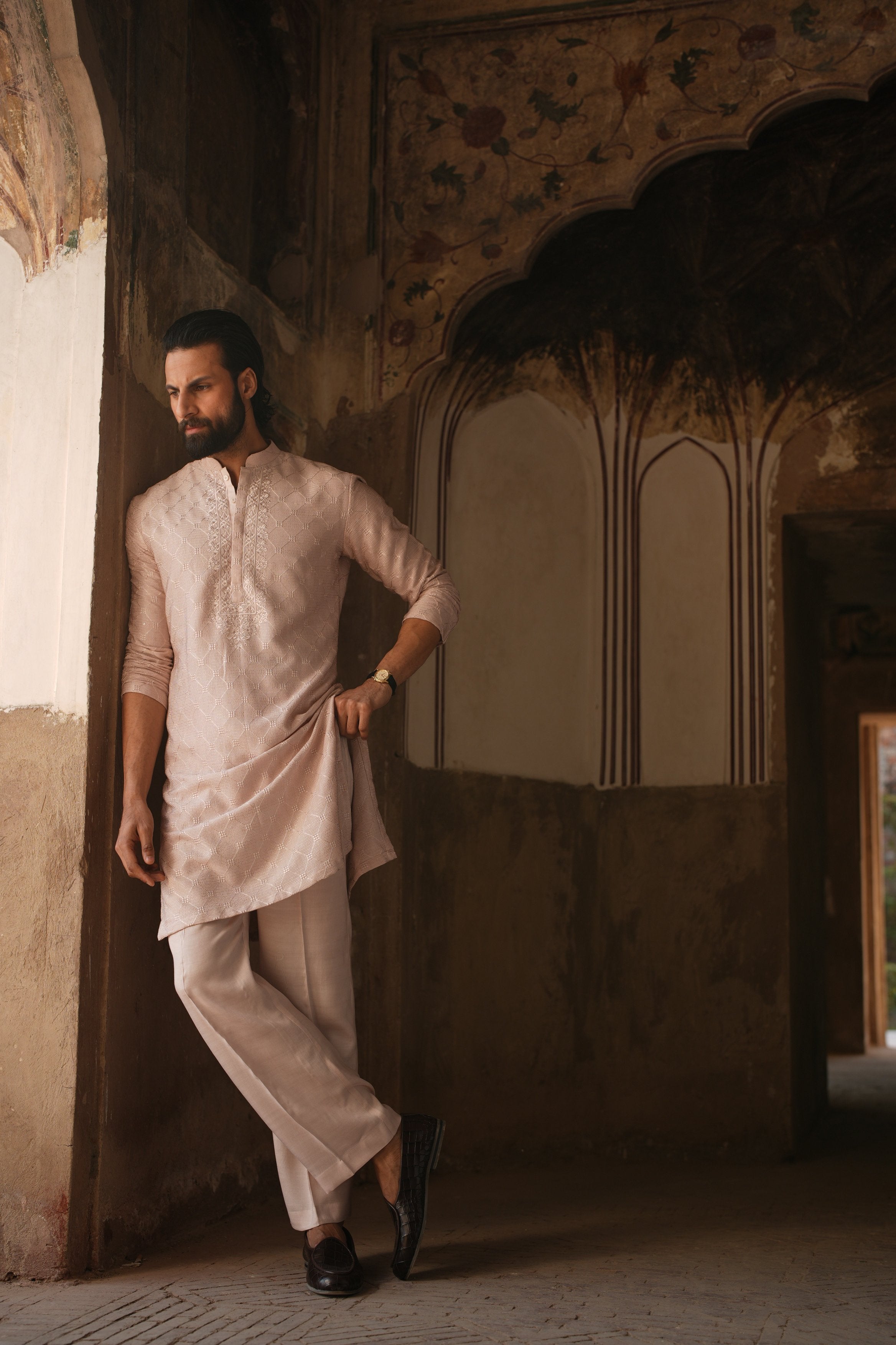 Pastel Bloom Kurta Trouser.