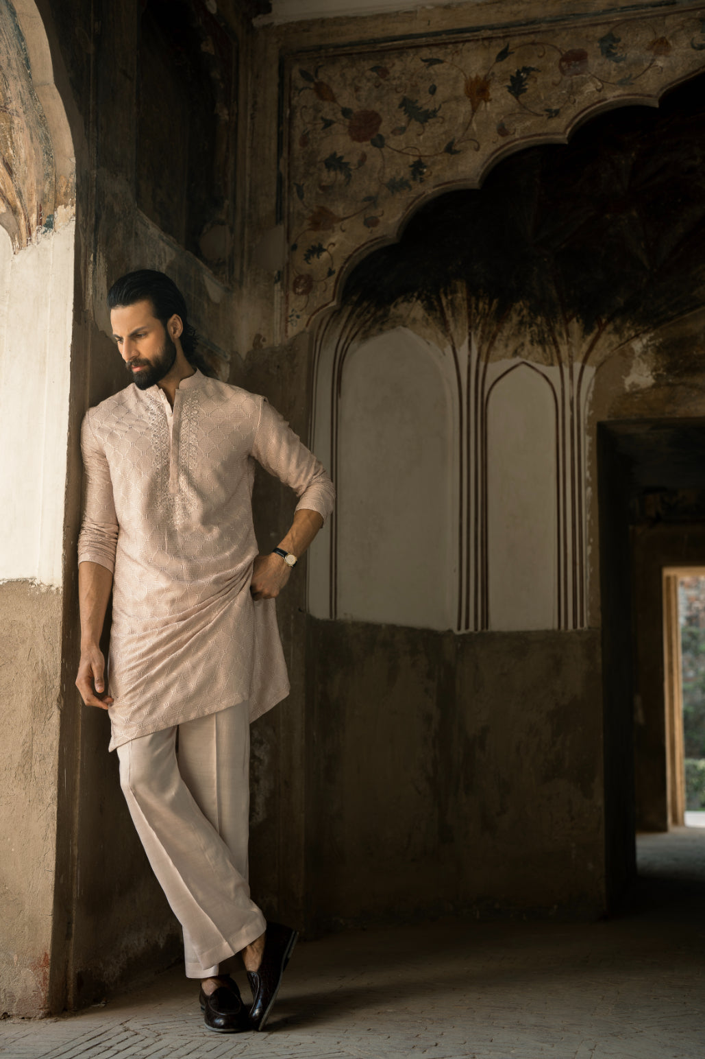 Pastel Bloom Kurta Trouser