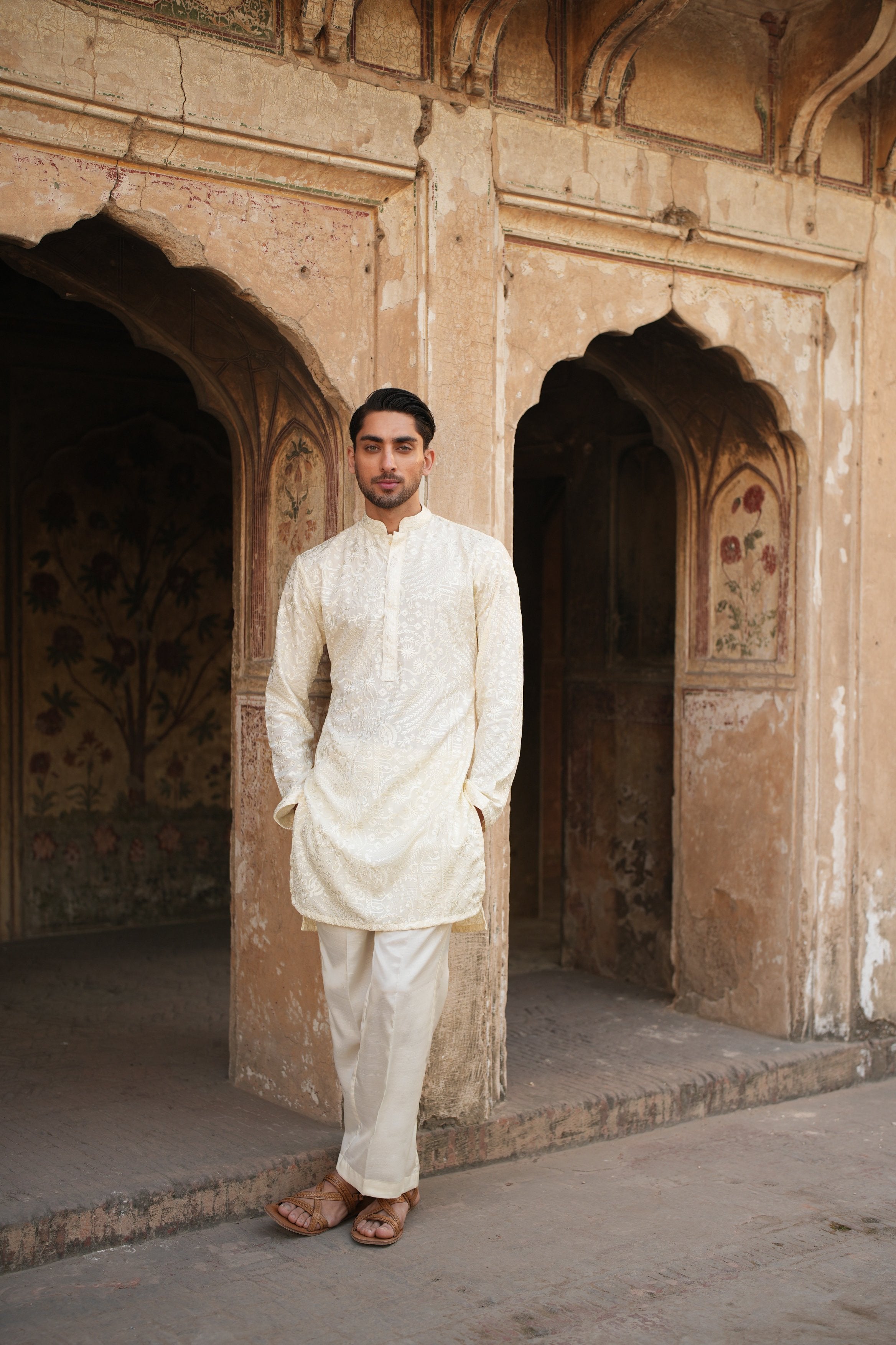 Desert Silk Kurta Trouser.