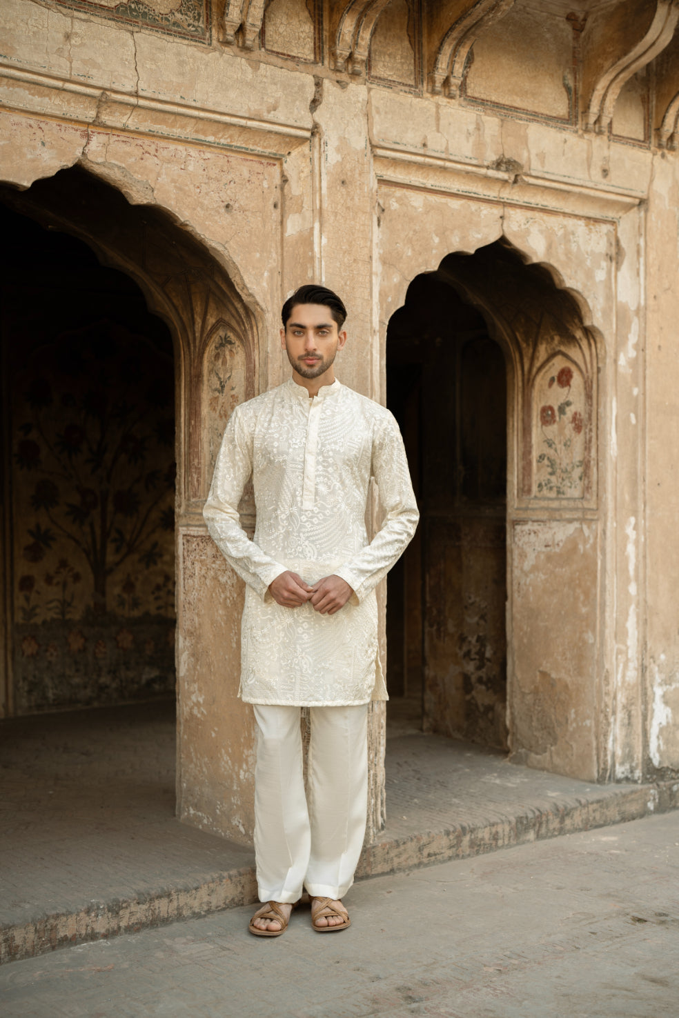 Desert Silk Kurta Trouser