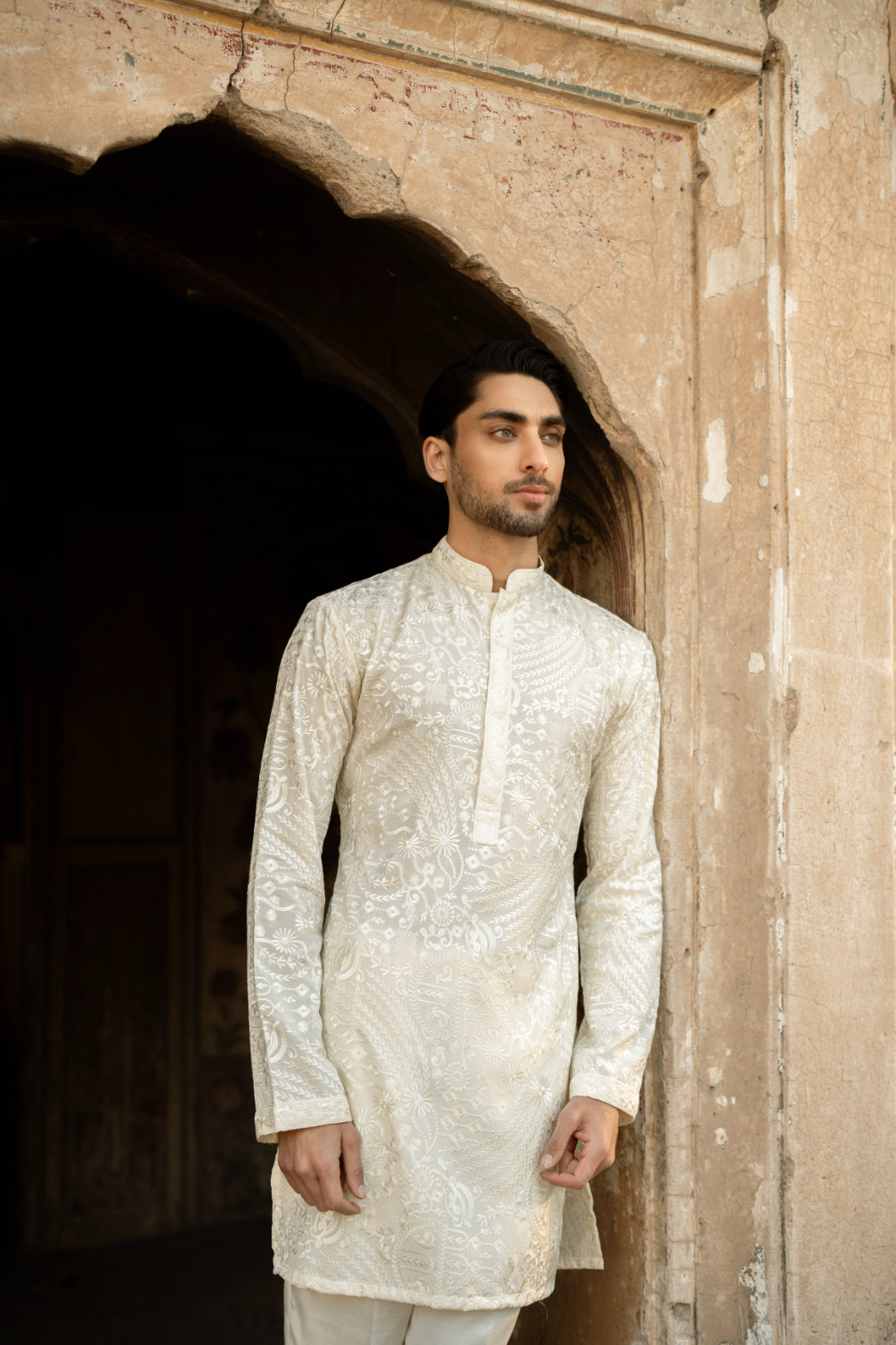 Desert Silk Kurta Trouser