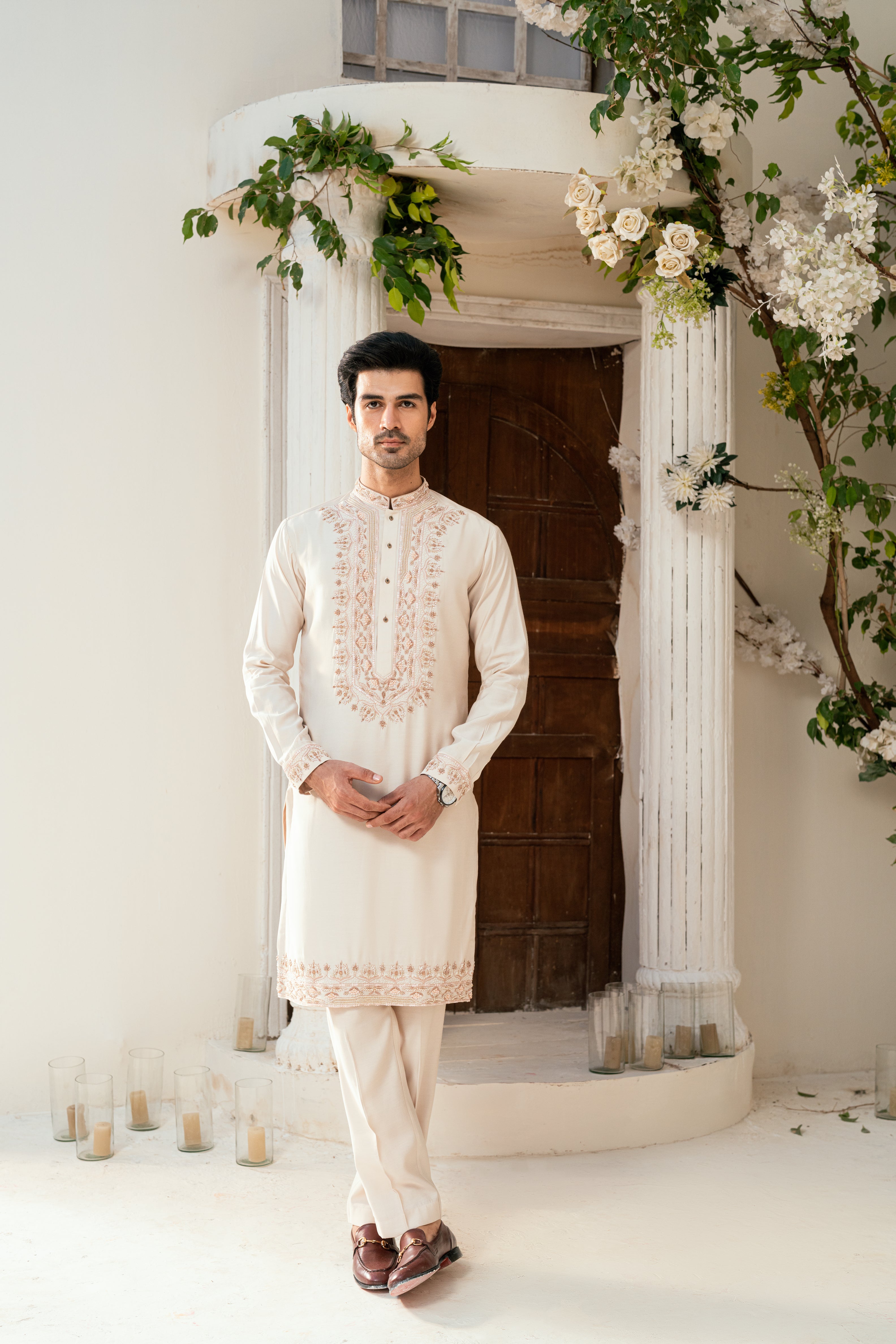 Soft Pink Kurta Trouser