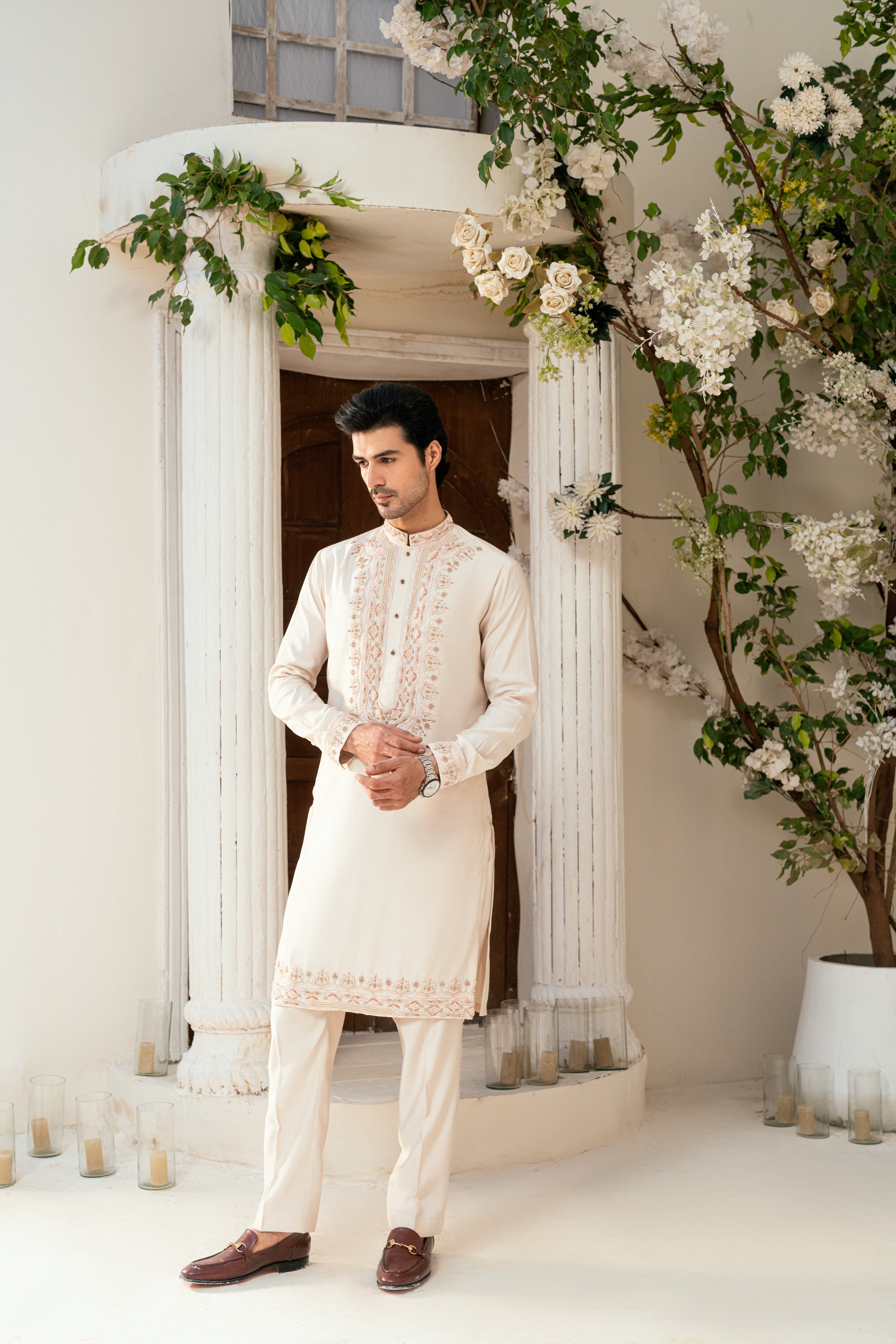 Soft Pink Kurta Trouser