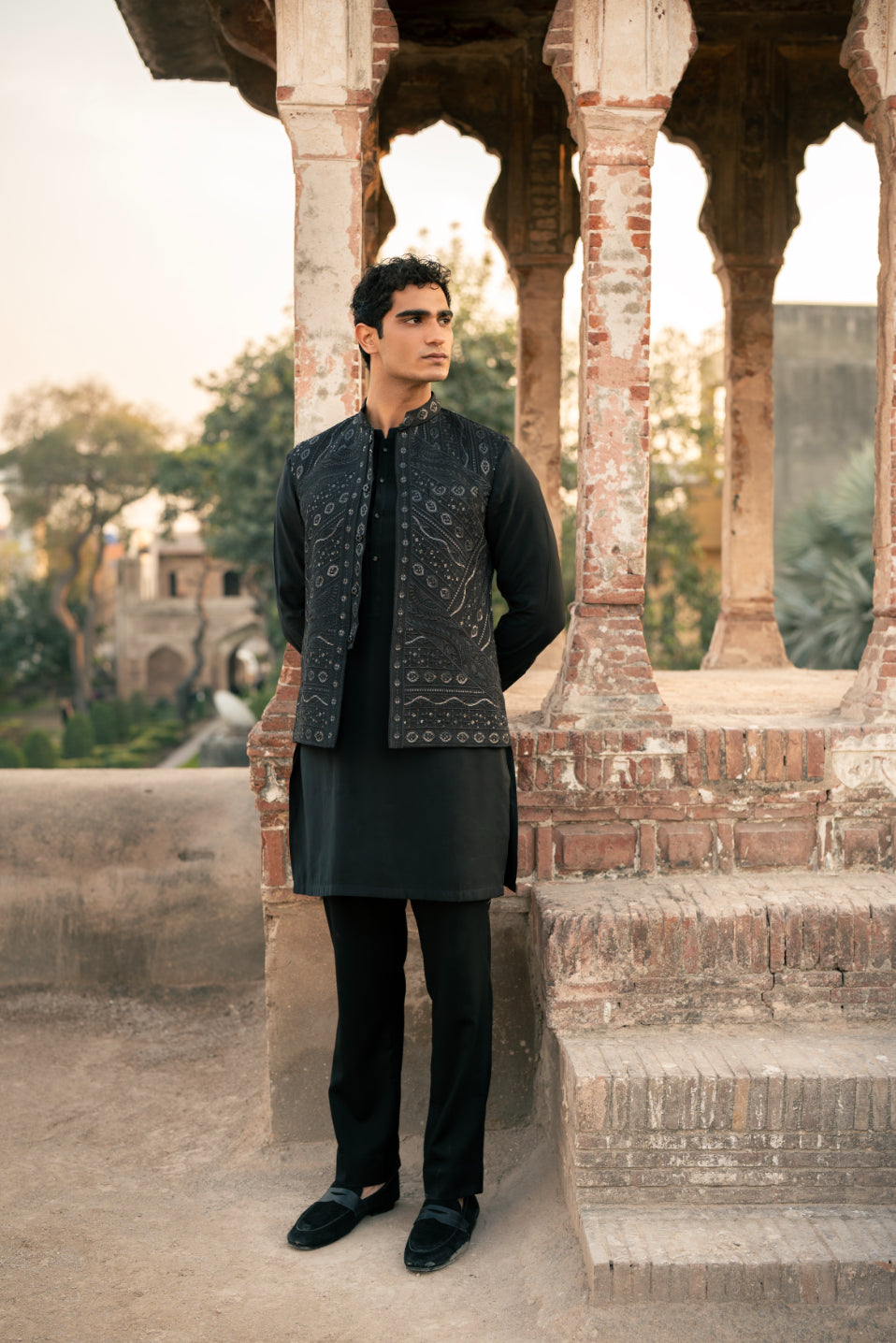 Midnight Noir Waistcoat