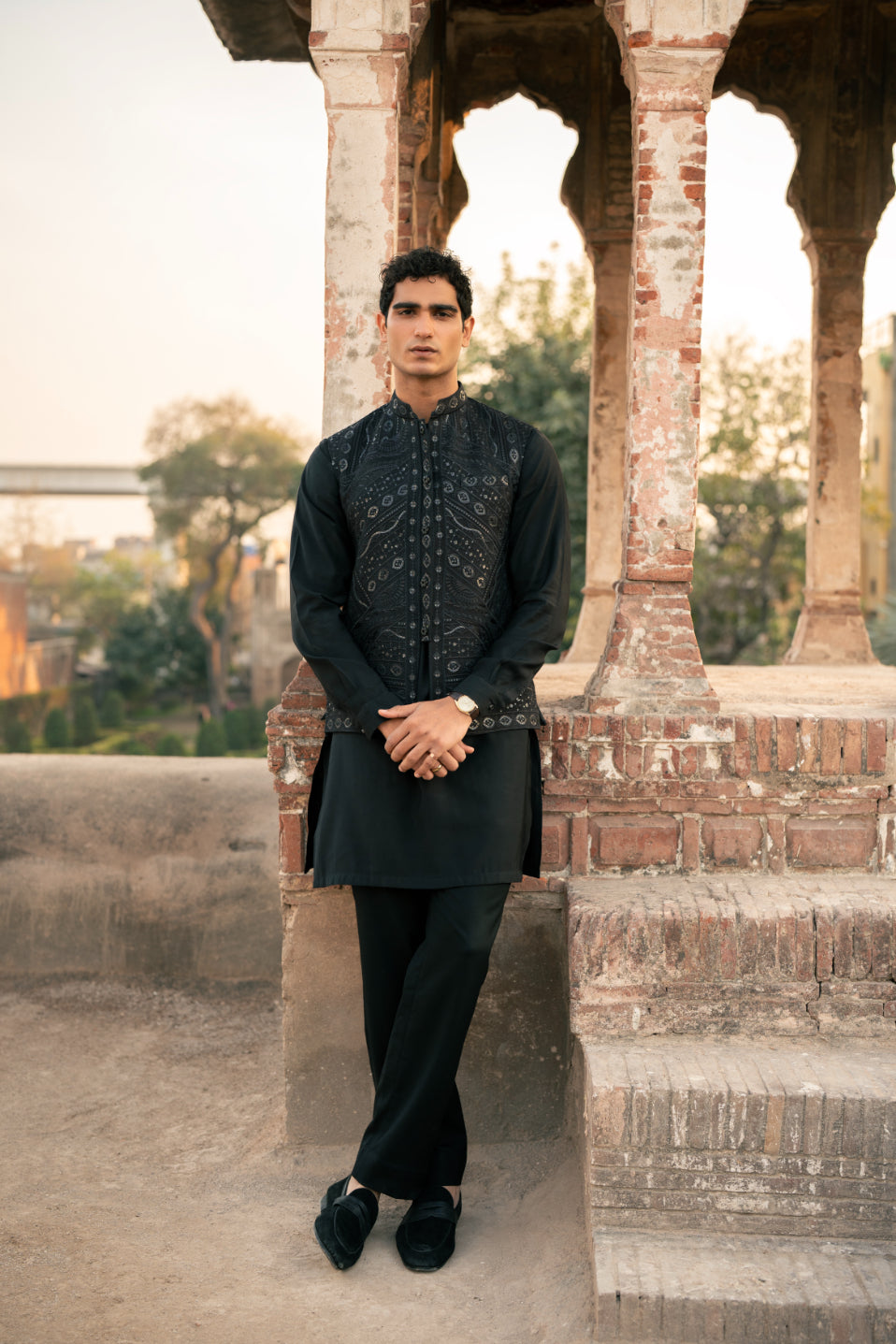 Midnight Noir Waistcoat