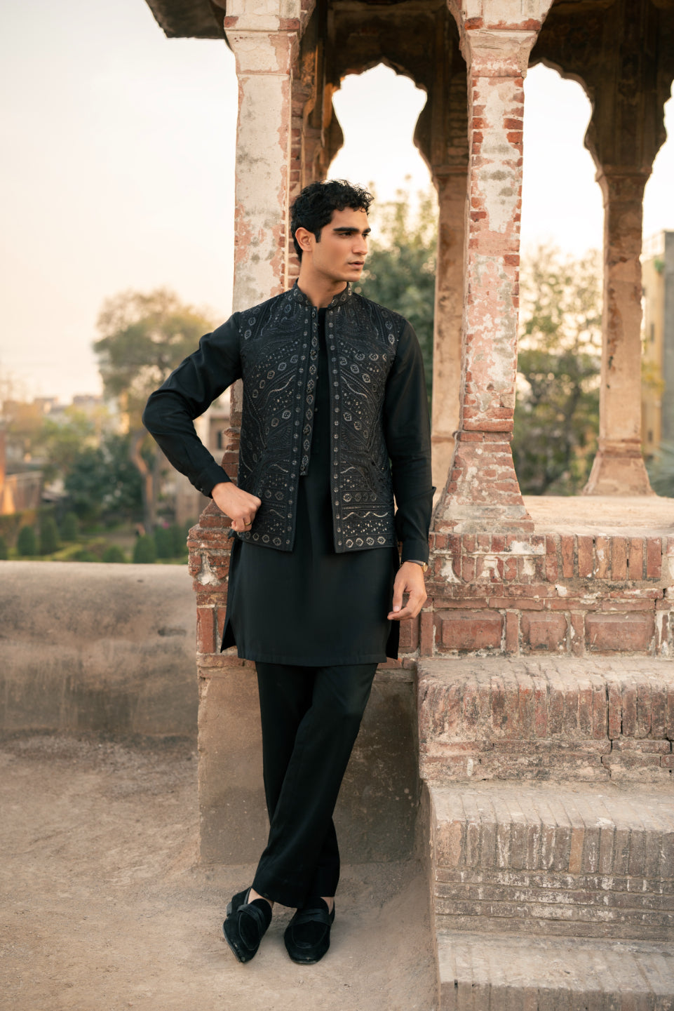 Midnight Noir Waistcoat