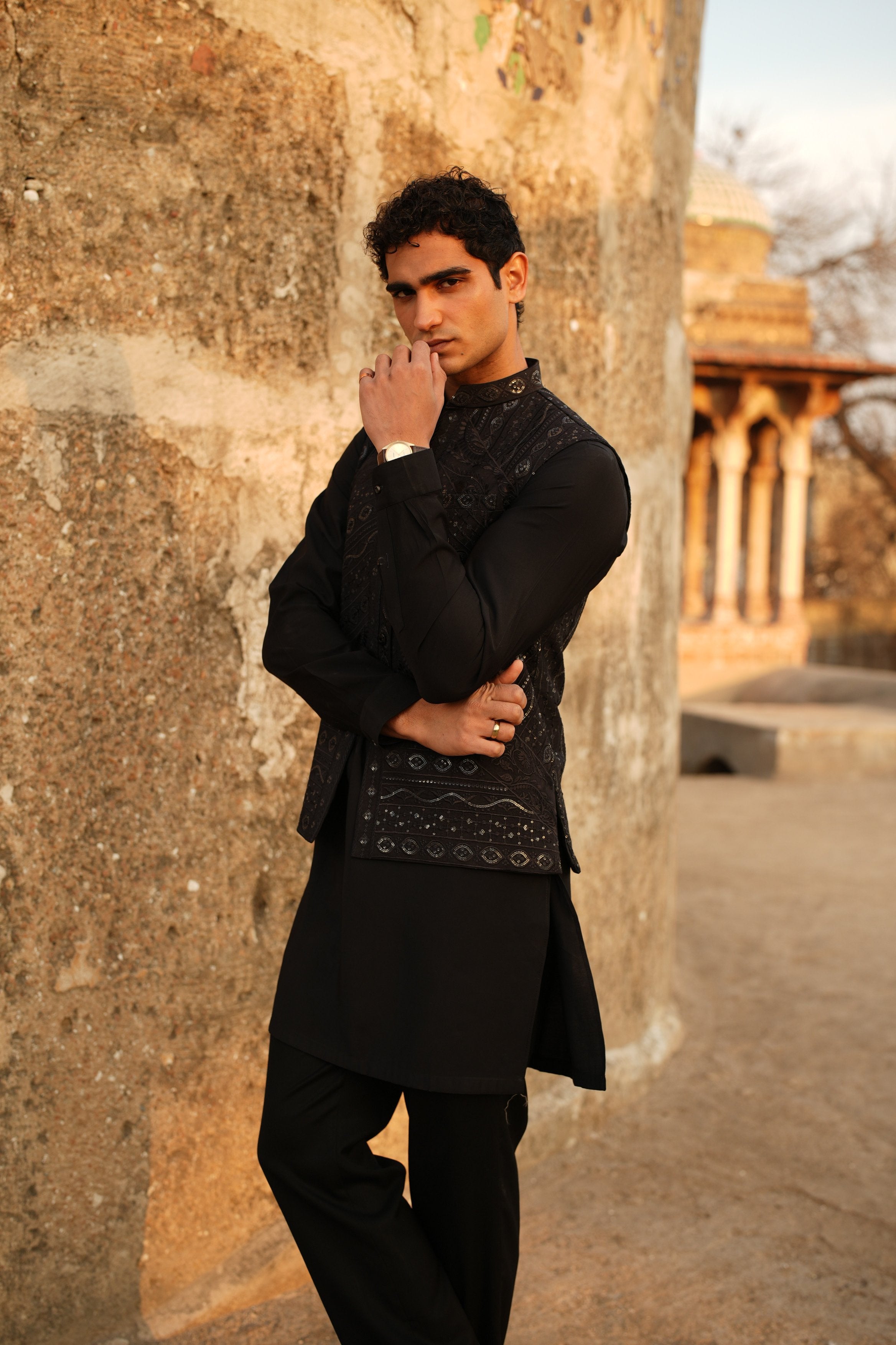 Midnight Noir Waistcoat.
