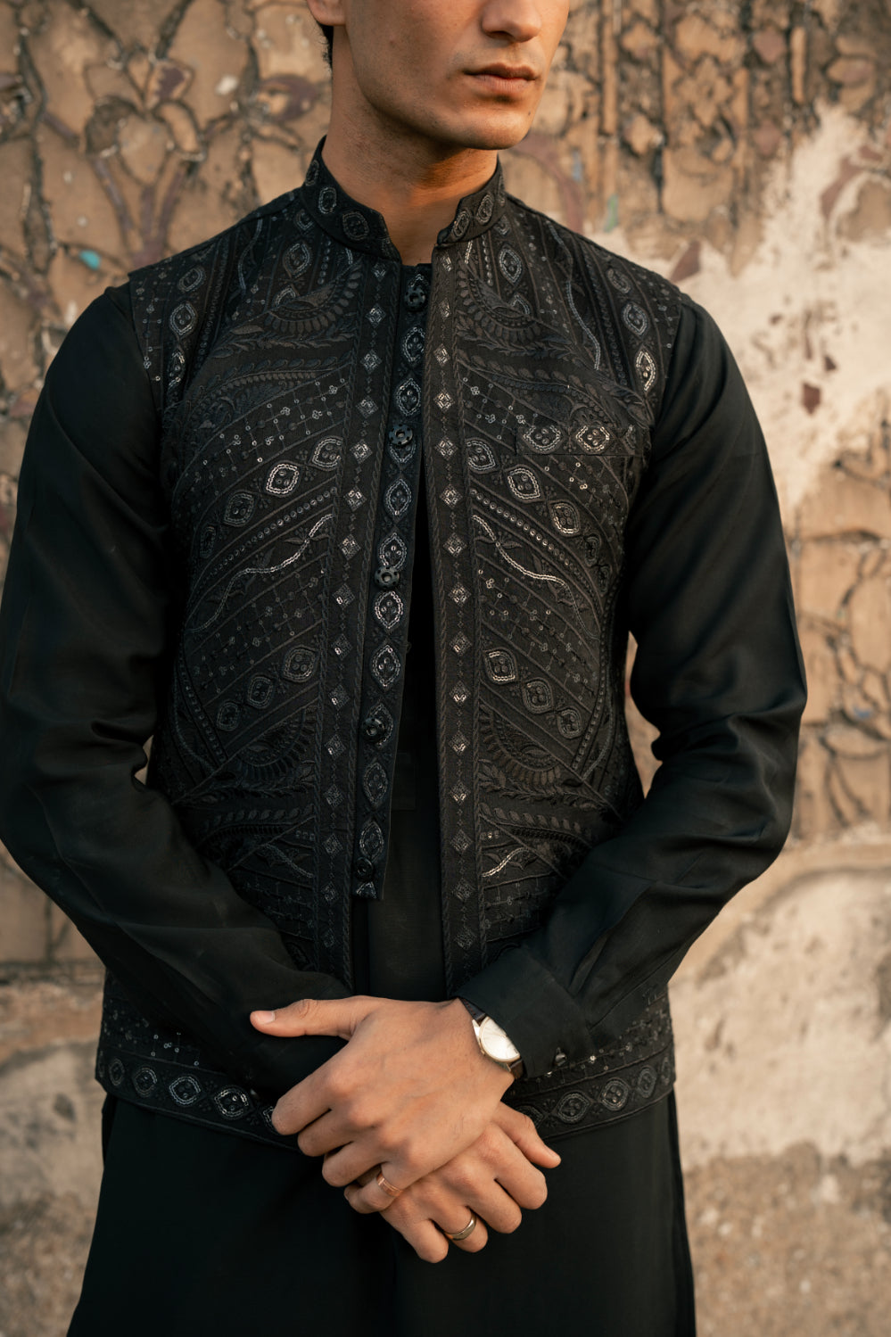 Midnight Noir Kurta Trouser