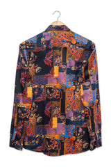 MULTI COLOURFUL ART WORK SHIRT