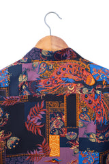 MULTI COLOURFUL ART WORK SHIRT