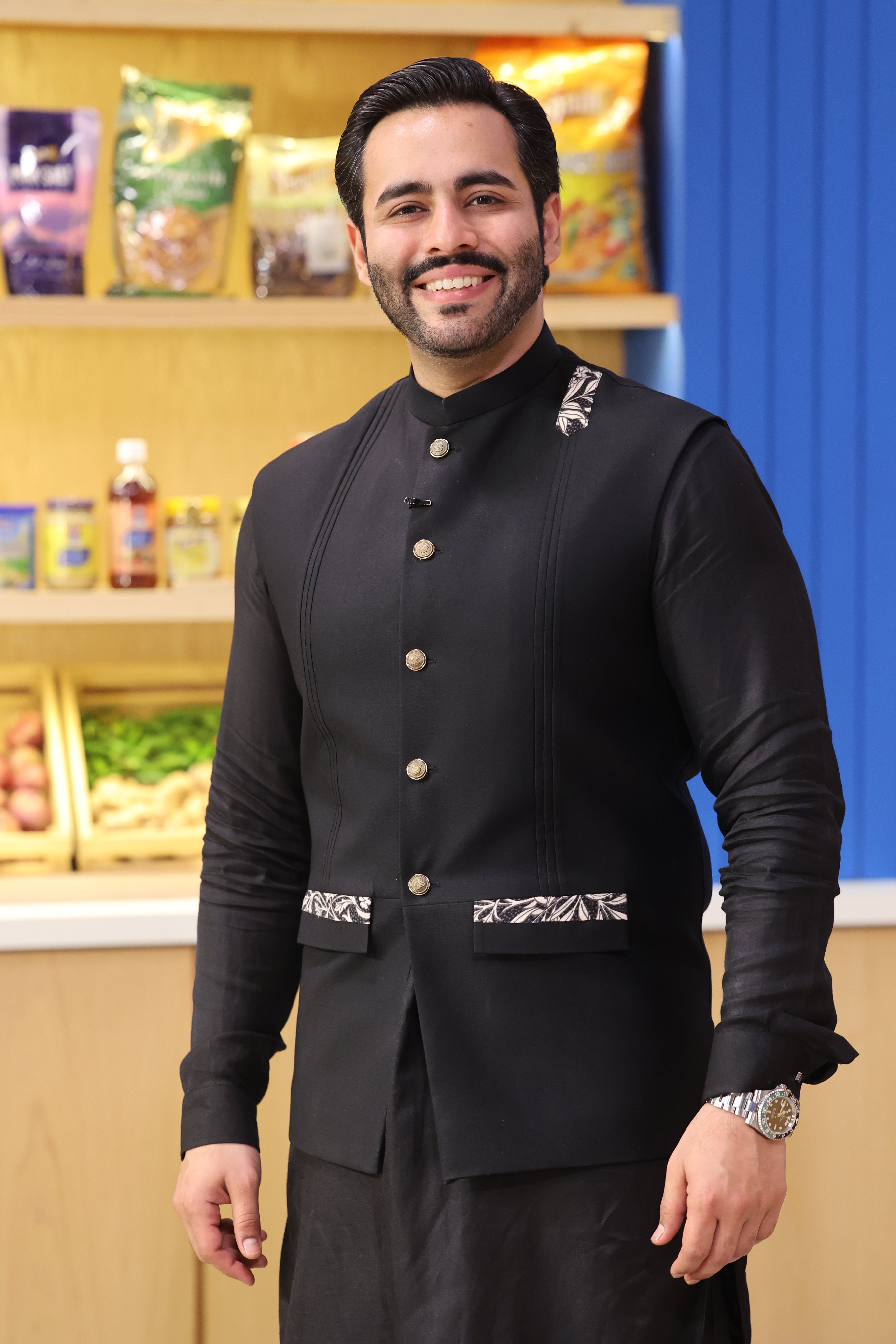 The Onyx Emblem Waistcoat.