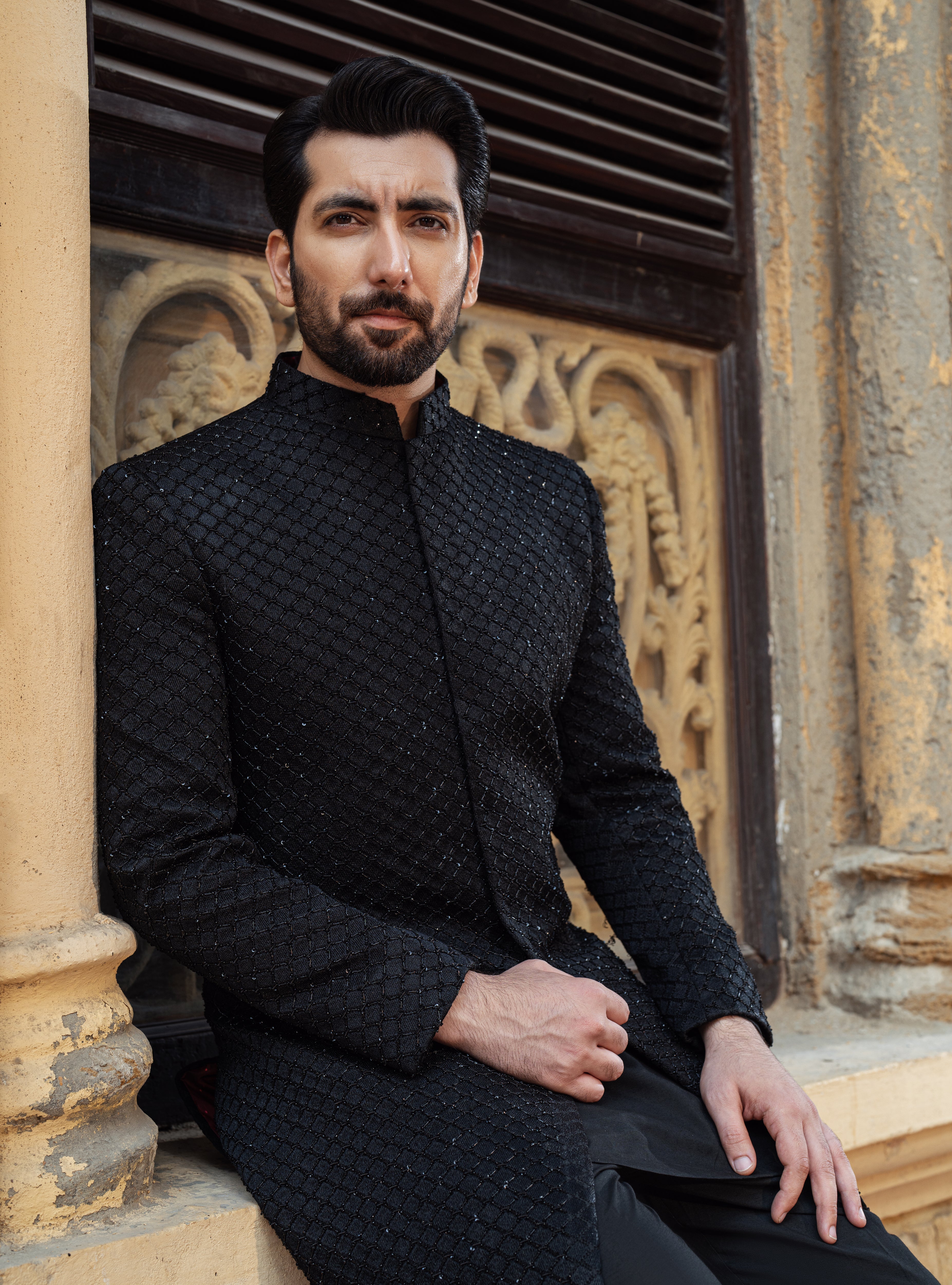 Black Diamond Sherwani