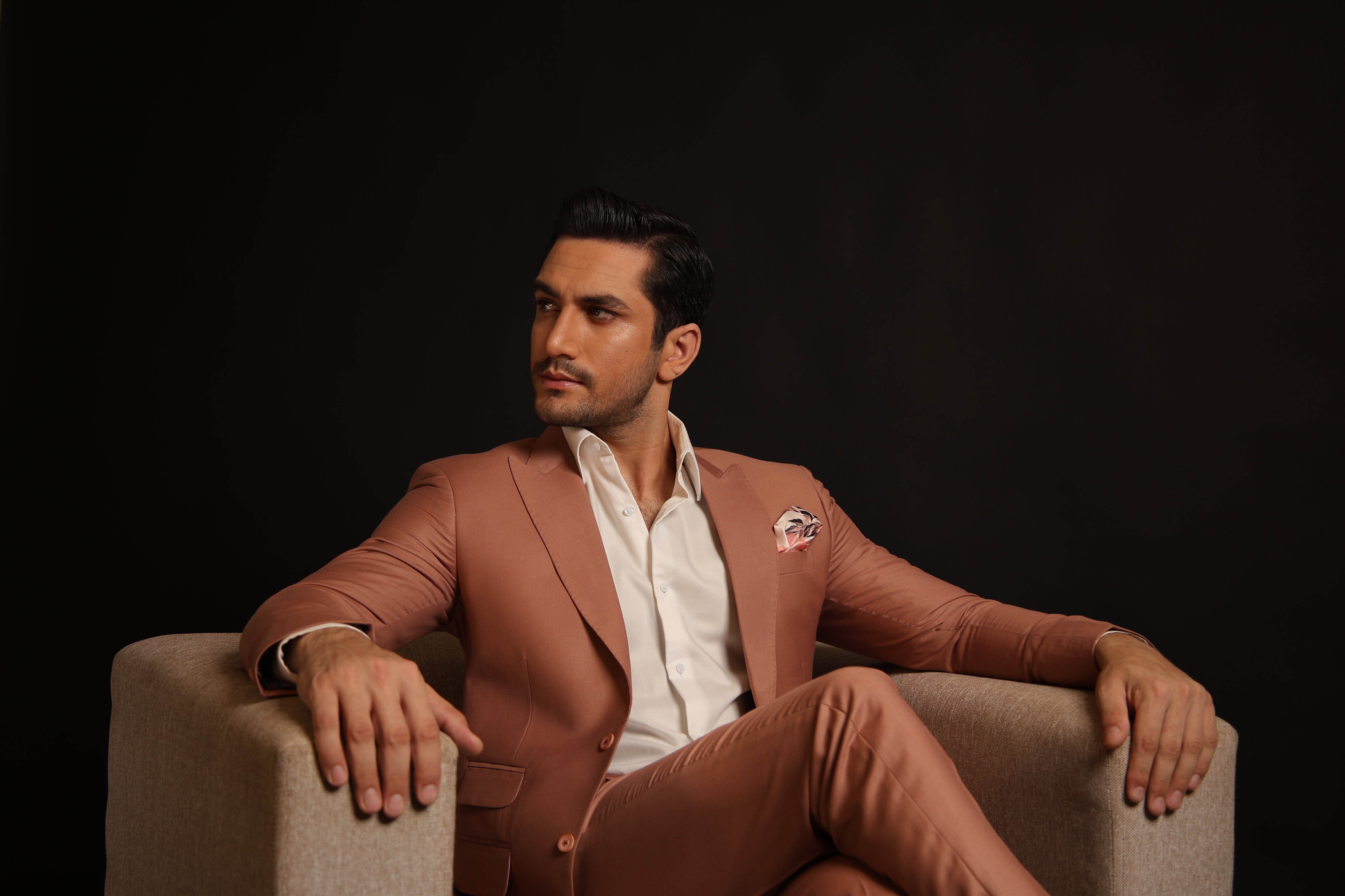 PASTEL PINK SUIT