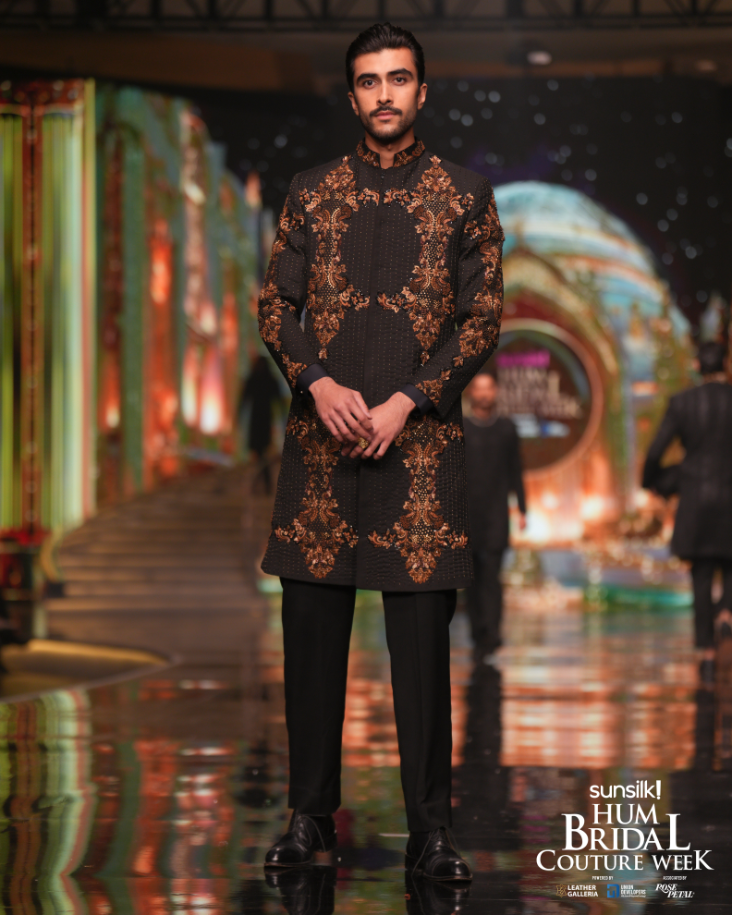 Zari Noir Heritage Sherwani