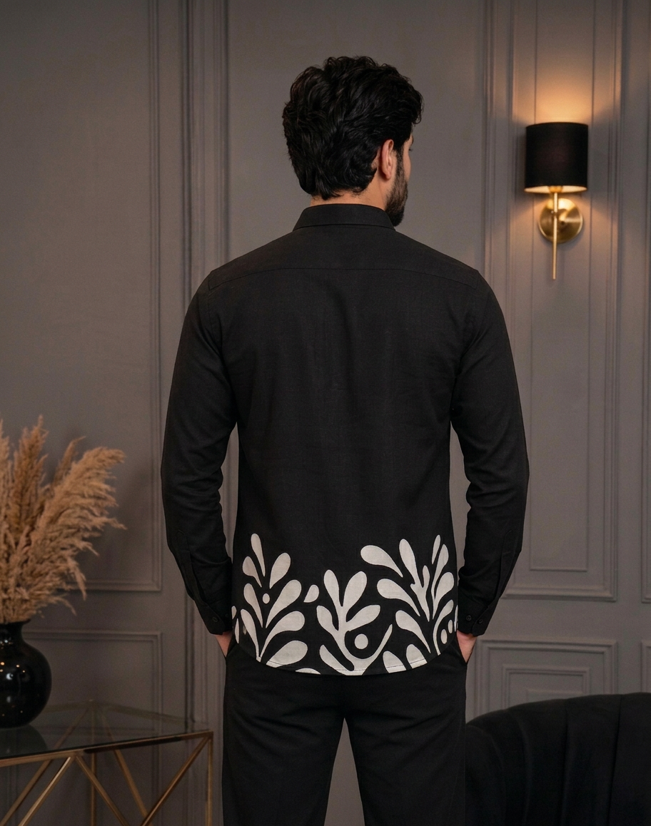 Noir Botanica Shirt.